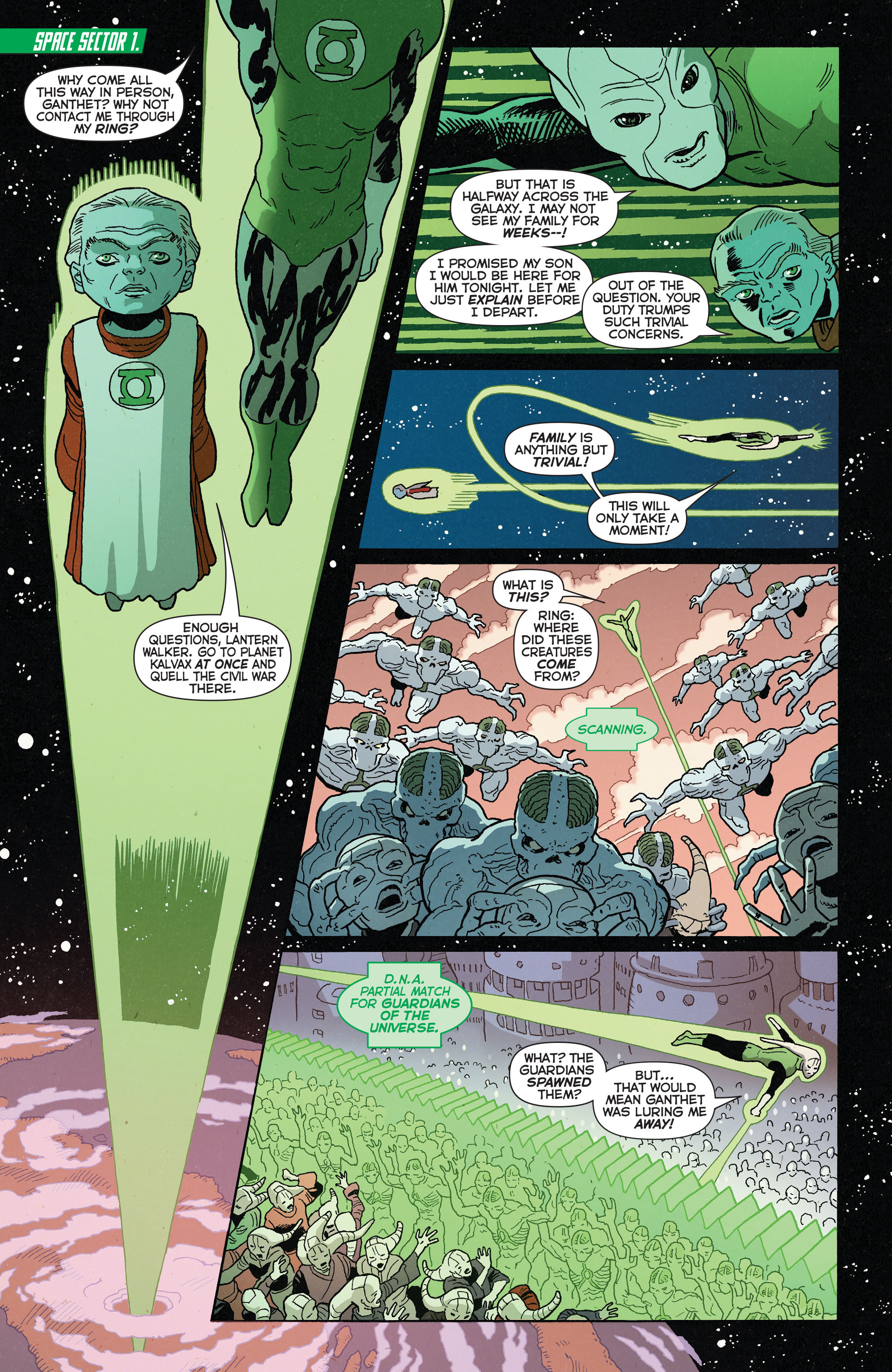 Read online Green Lantern: The Wrath of the First Lantern comic -  Issue # TPB - 142