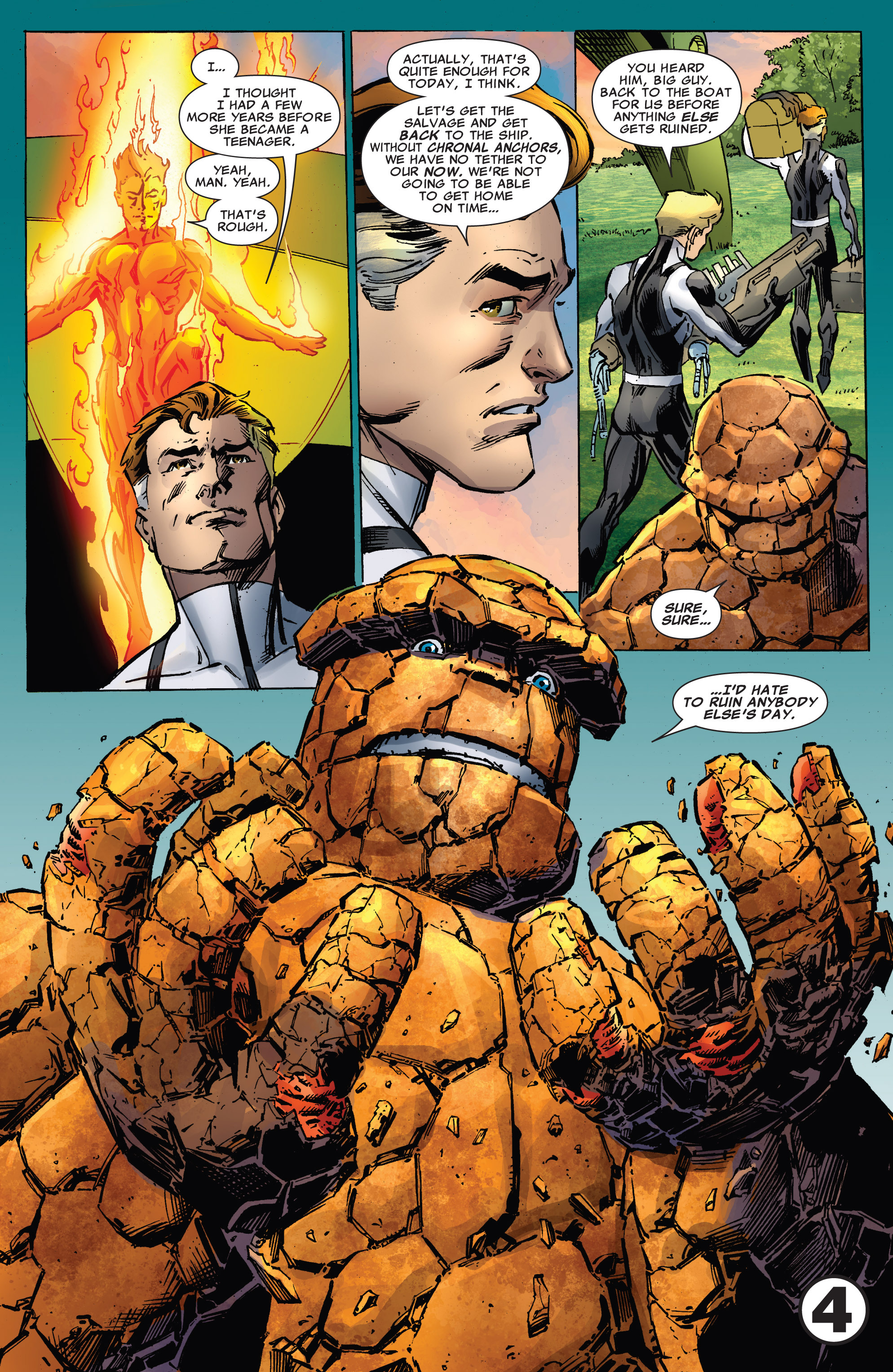 Read online Fantastic Four (2013) comic -  Issue #10 - 22