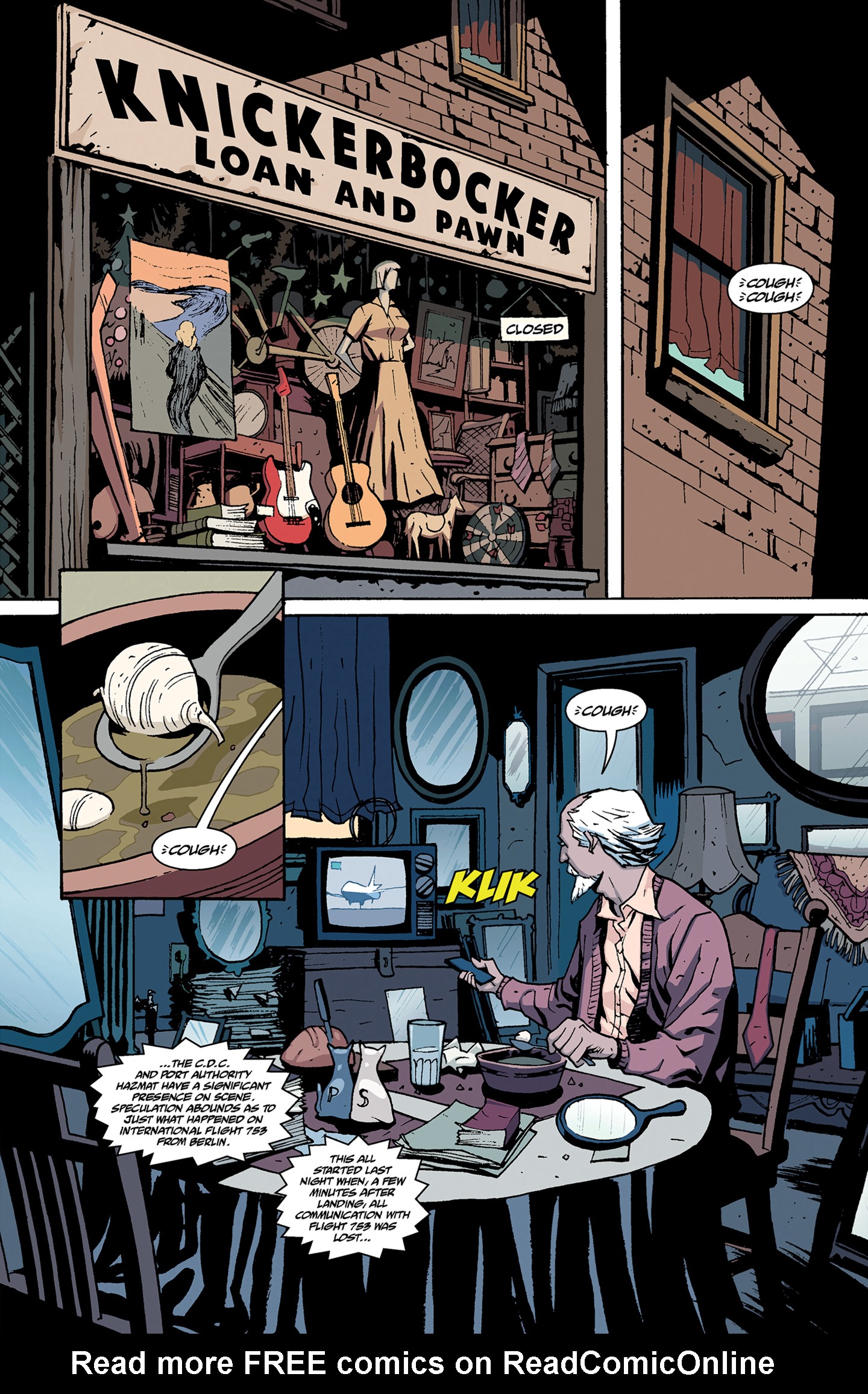 Read online The Strain comic -  Issue #1 - 24