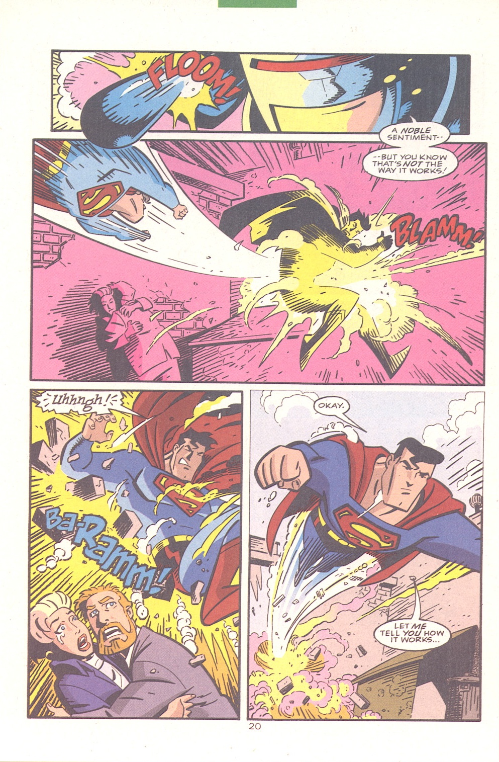 Read online Superman Adventures comic -  Issue #14 - 21