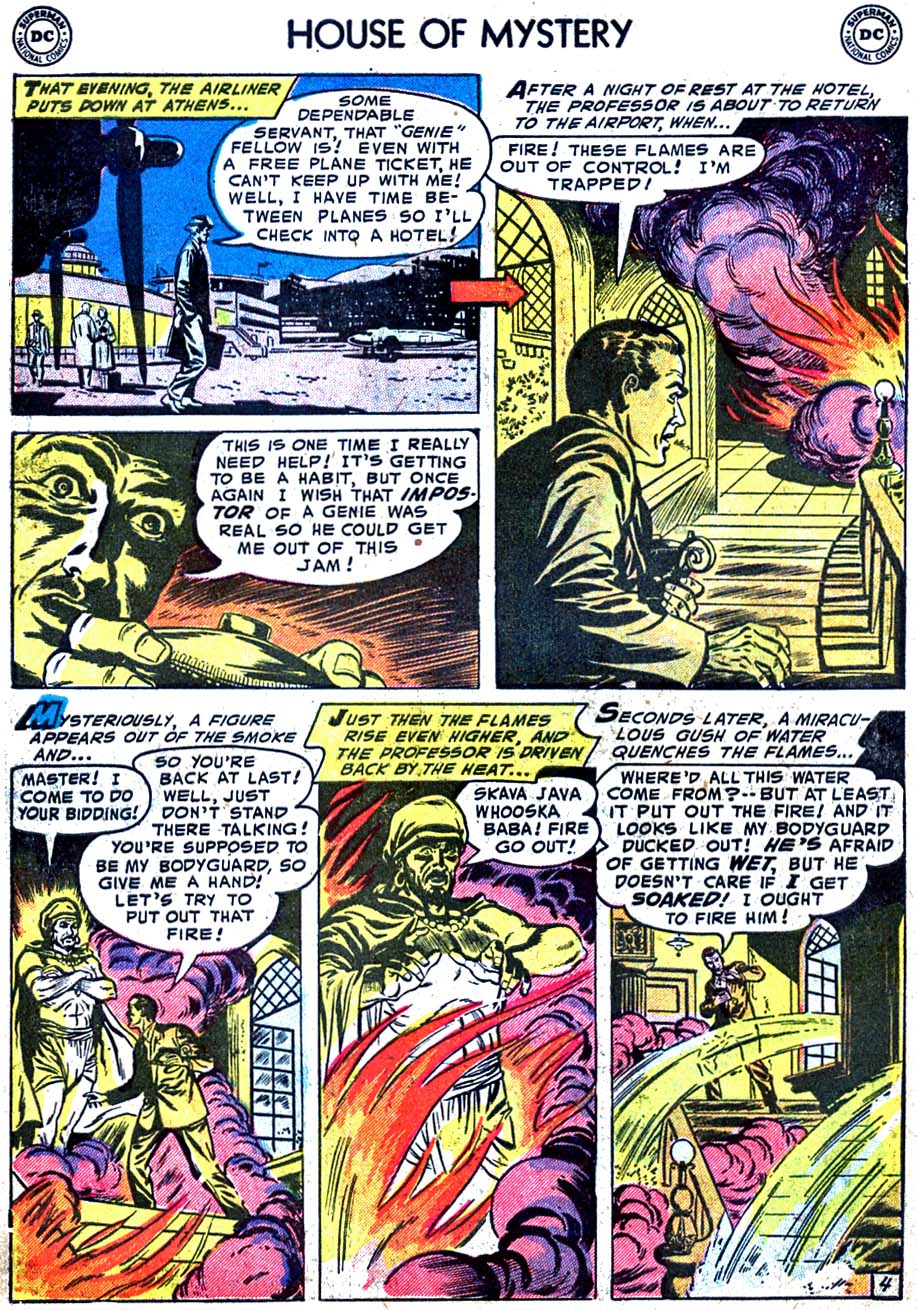 Read online House of Mystery (1951) comic -  Issue #39 - 6