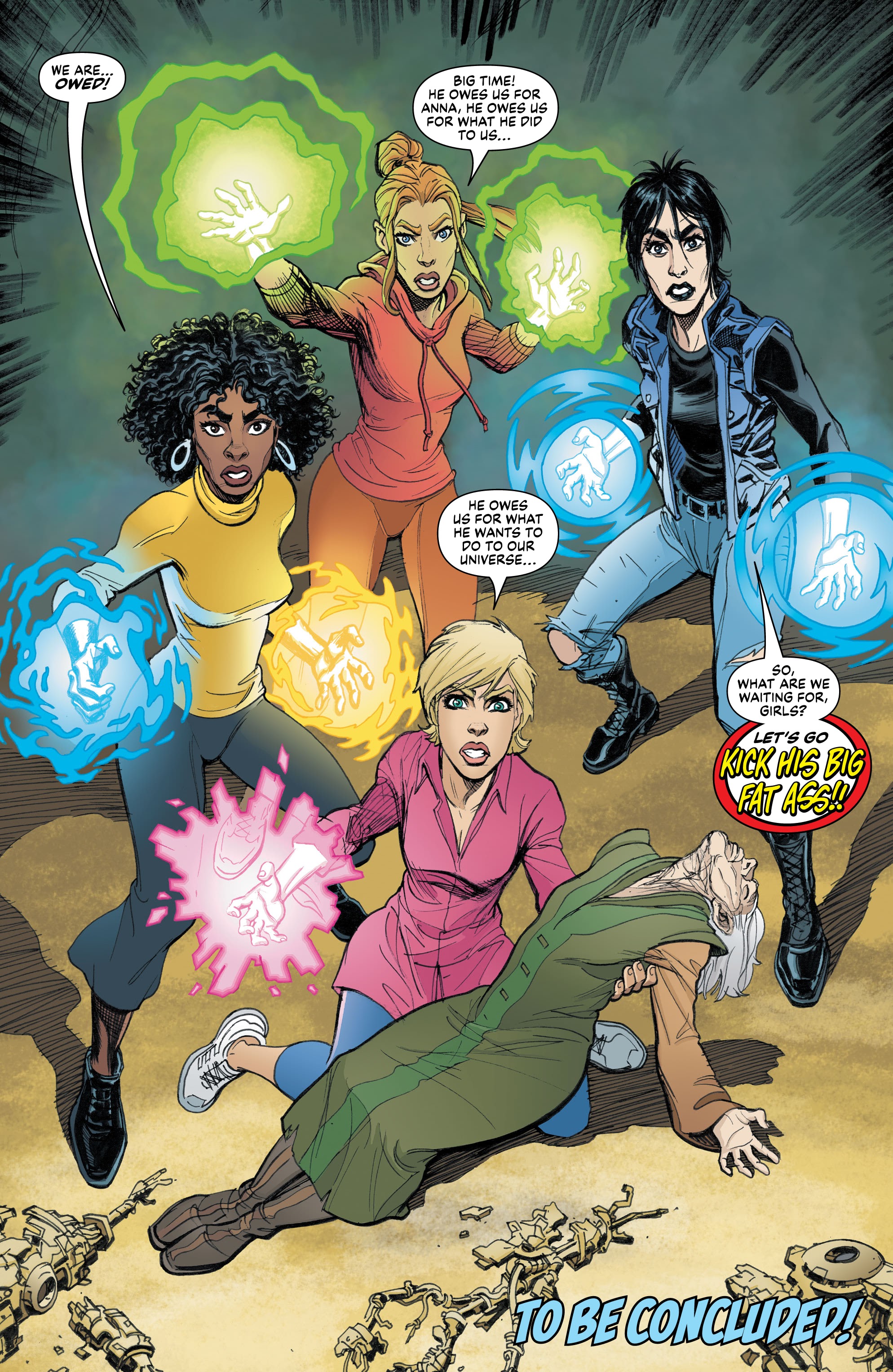 Read online Girls of Dimension 13 comic -  Issue #4 - 22