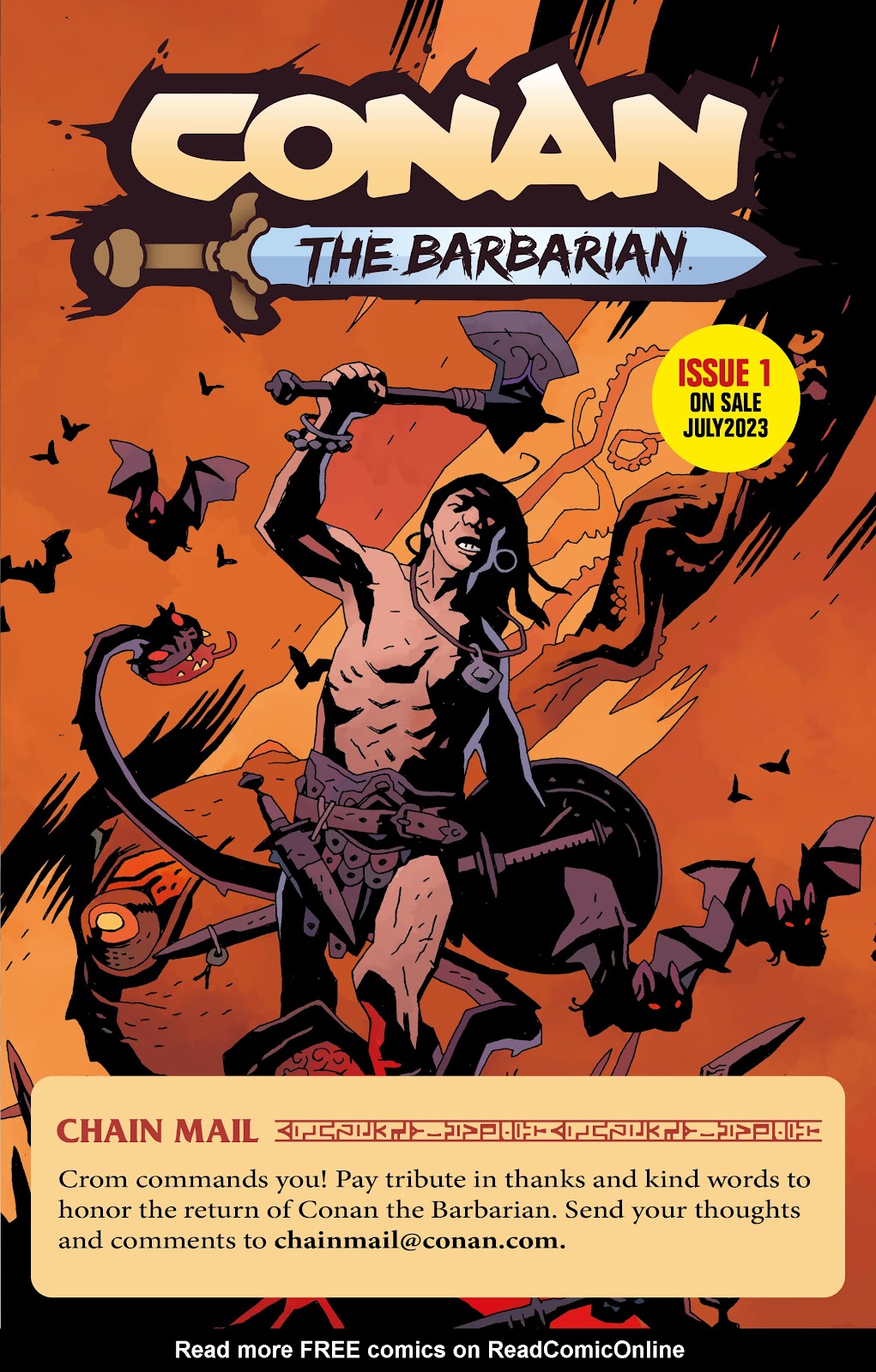 <{ $series->title }} issue Conan - The Barbarian - Page 20