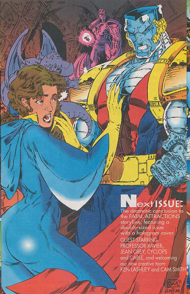Read online Excalibur (1988) comic -  Issue #70 - 23