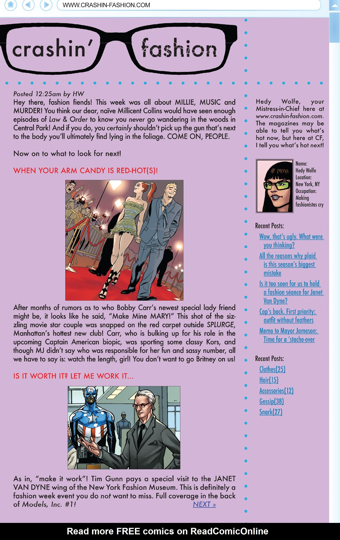Read online Models, Inc. comic -  Issue #1 - 23