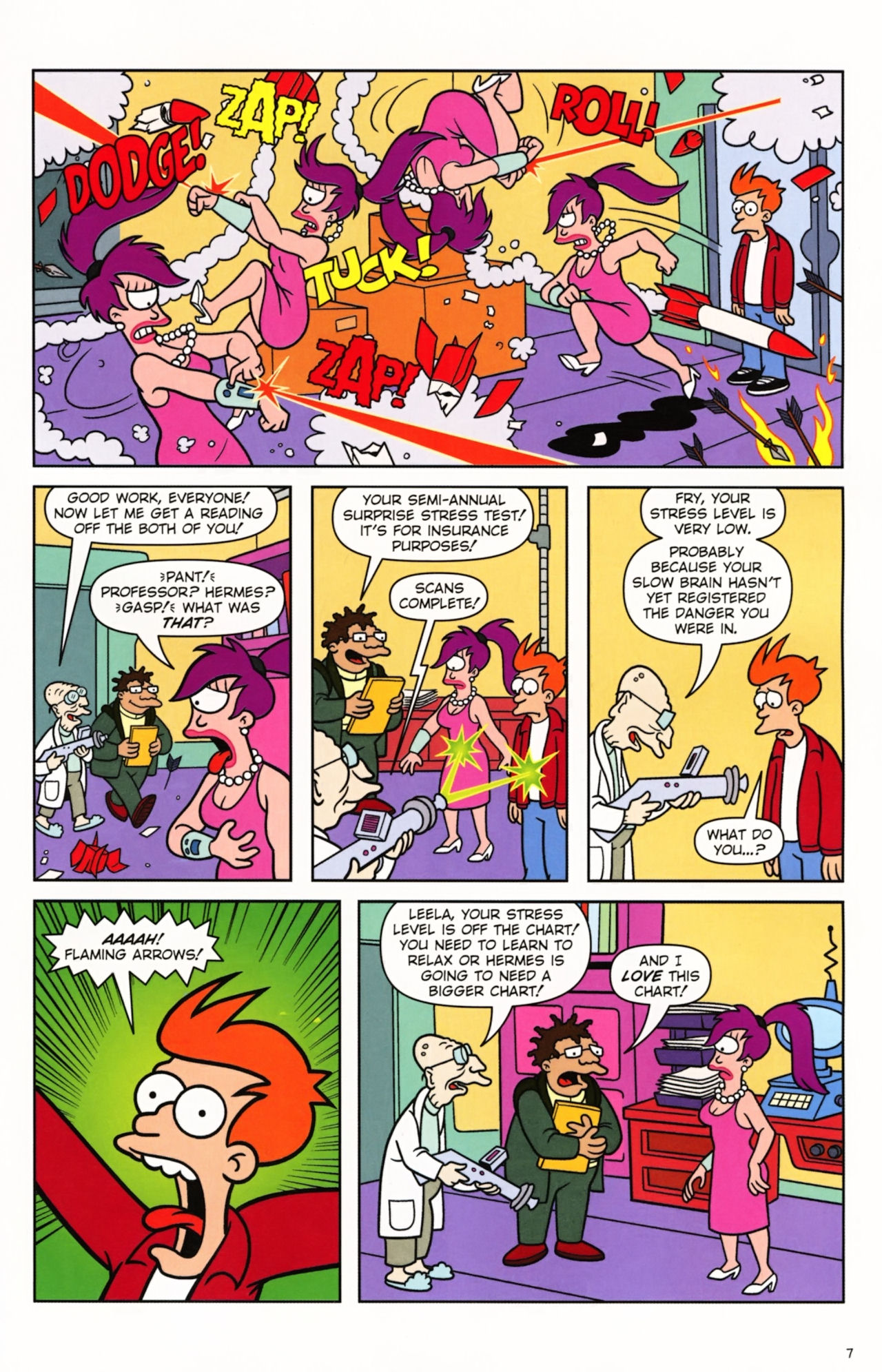 Read online Futurama Comics comic -  Issue #49 - 6