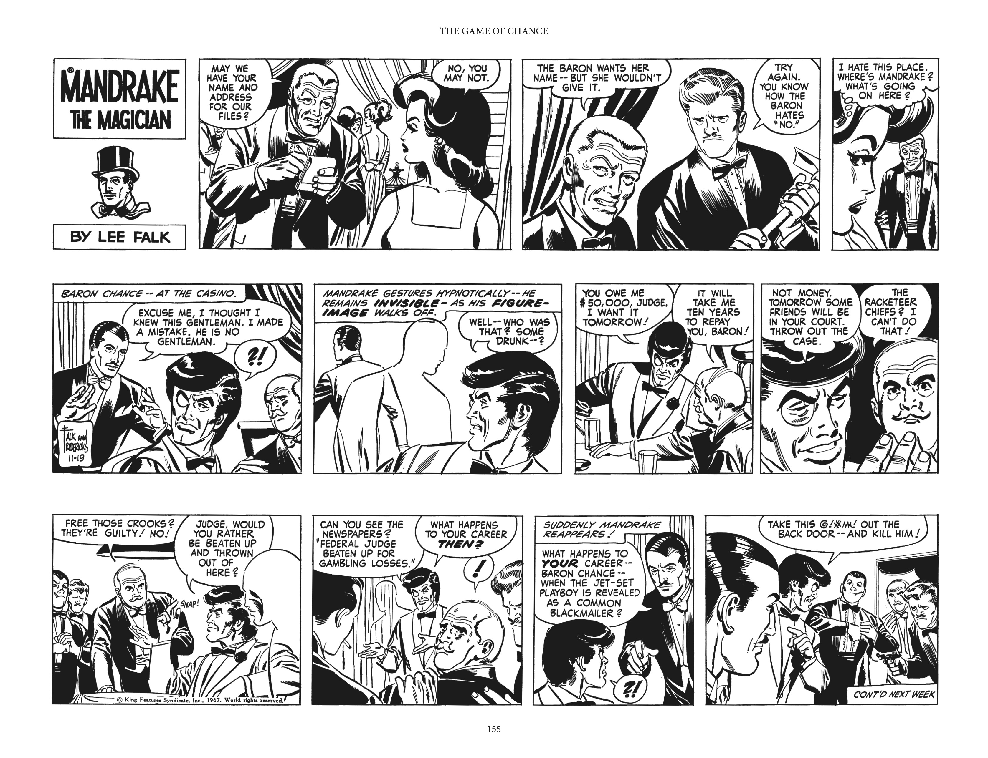 Read online Mandrake the Magician: The Fred Fredricks Sundays comic -  Issue # TPB (Part 2) - 56