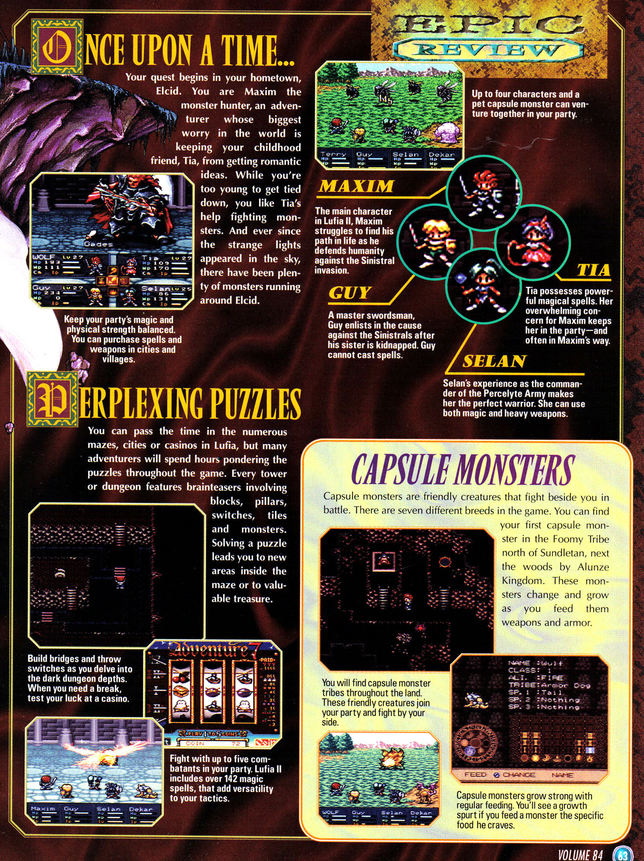Read online Nintendo Power comic -  Issue #84 - 72