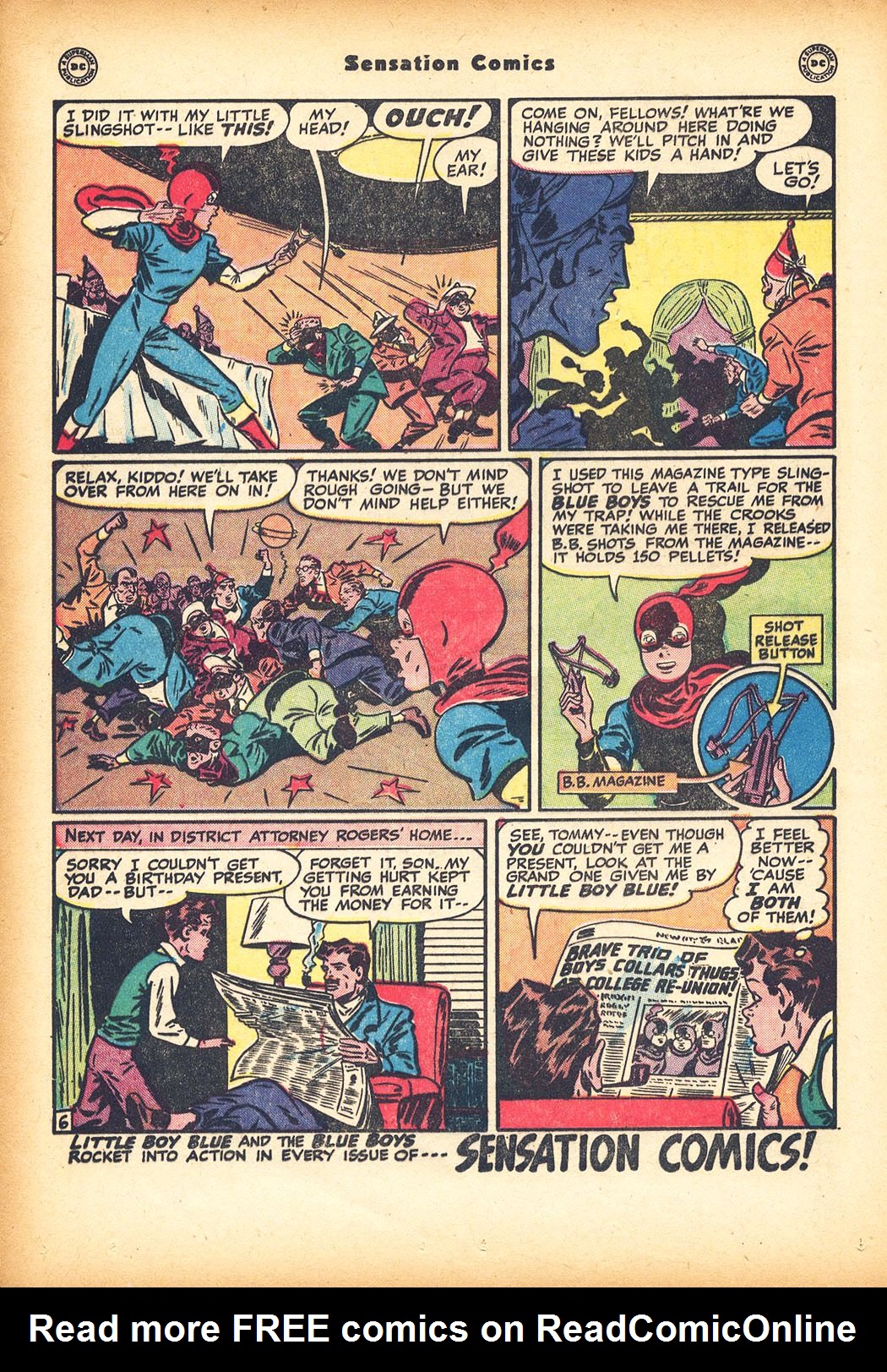 Read online Sensation (Mystery) Comics comic -  Issue #78 - 22