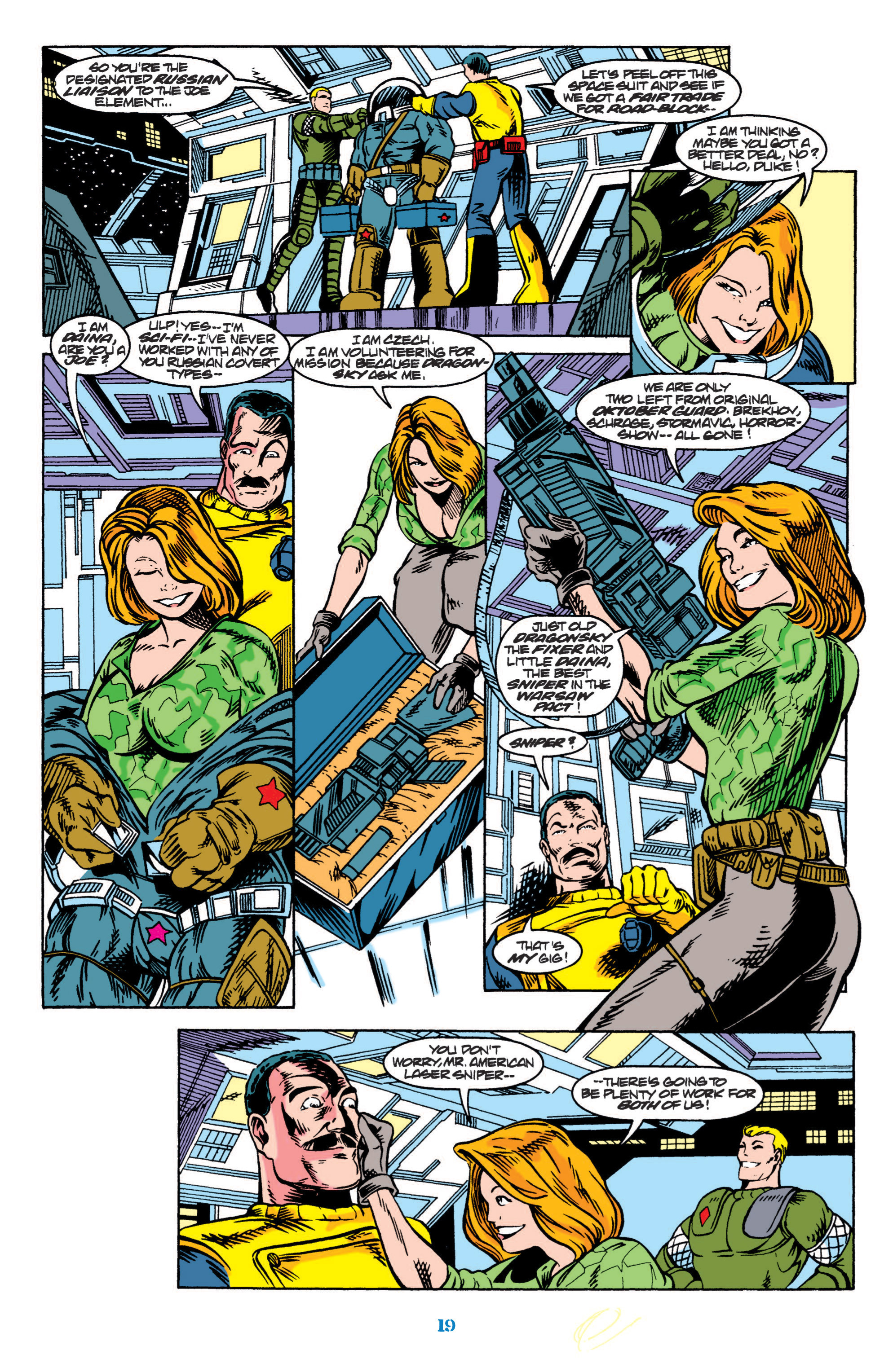 Read online Classic G.I. Joe comic -  Issue # TPB 15 (Part 1) - 19