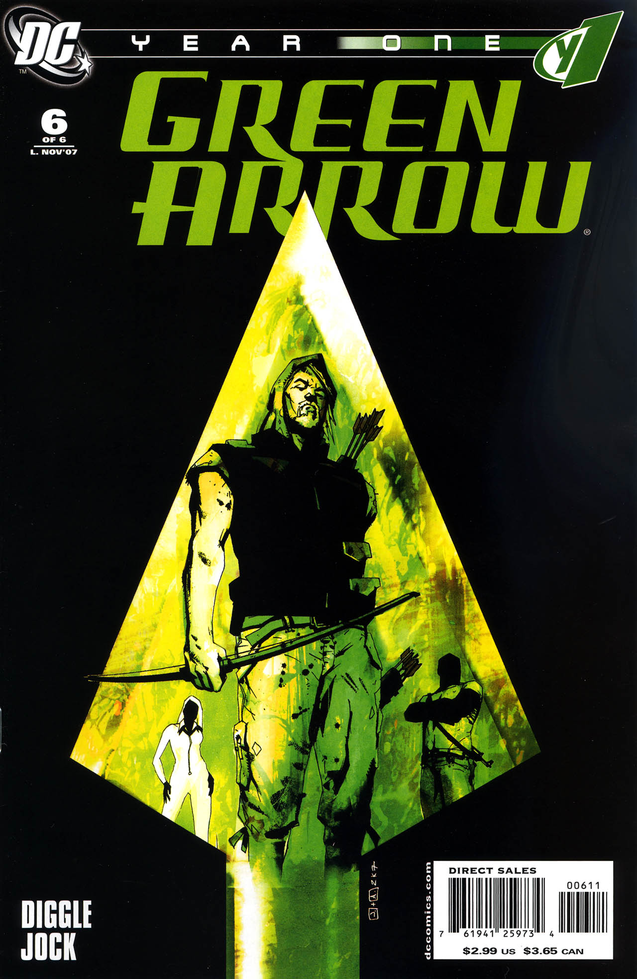 Read online Green Arrow: Year One comic -  Issue #6 - 1