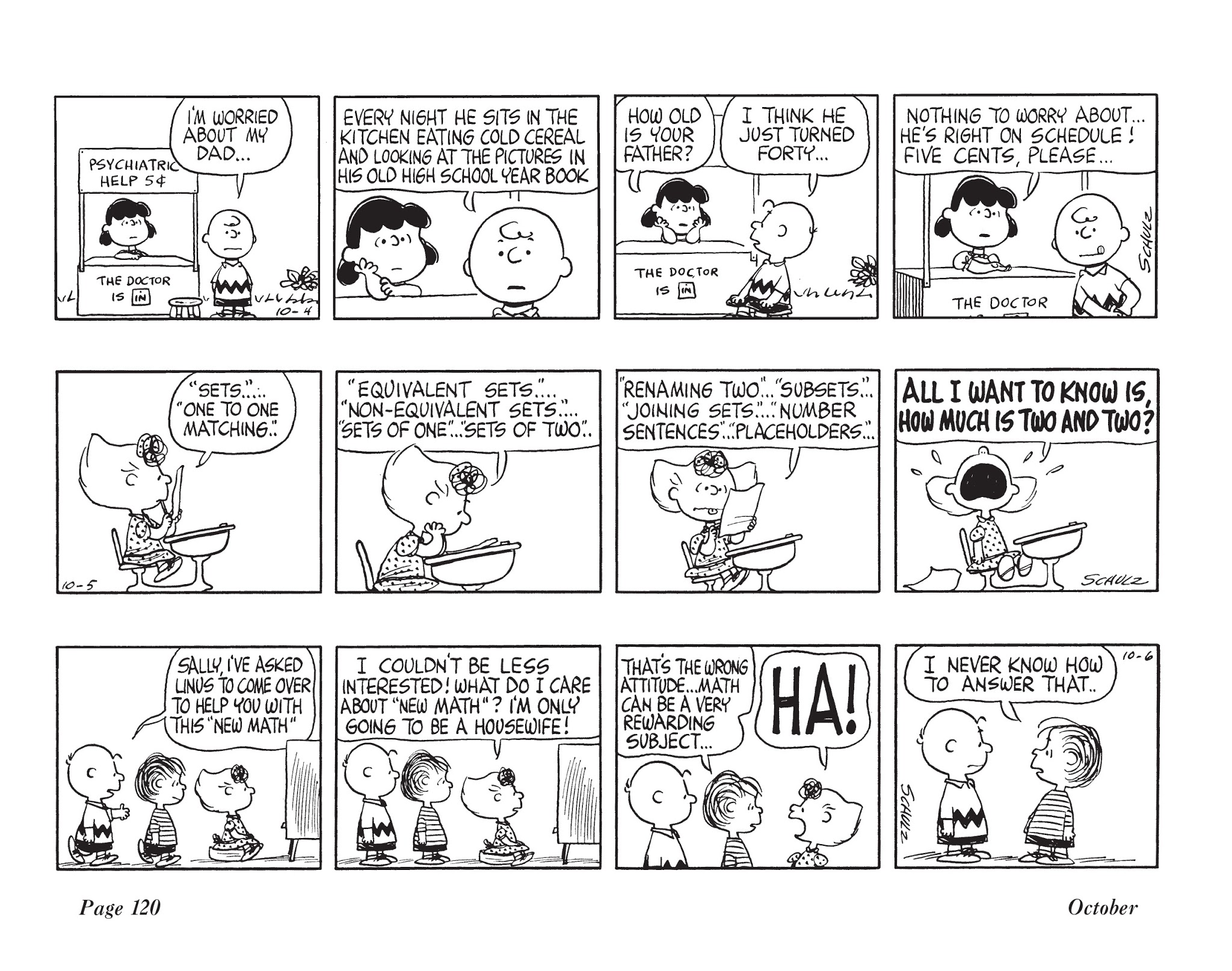 Read online The Complete Peanuts comic -  Issue # TPB 8 - 132