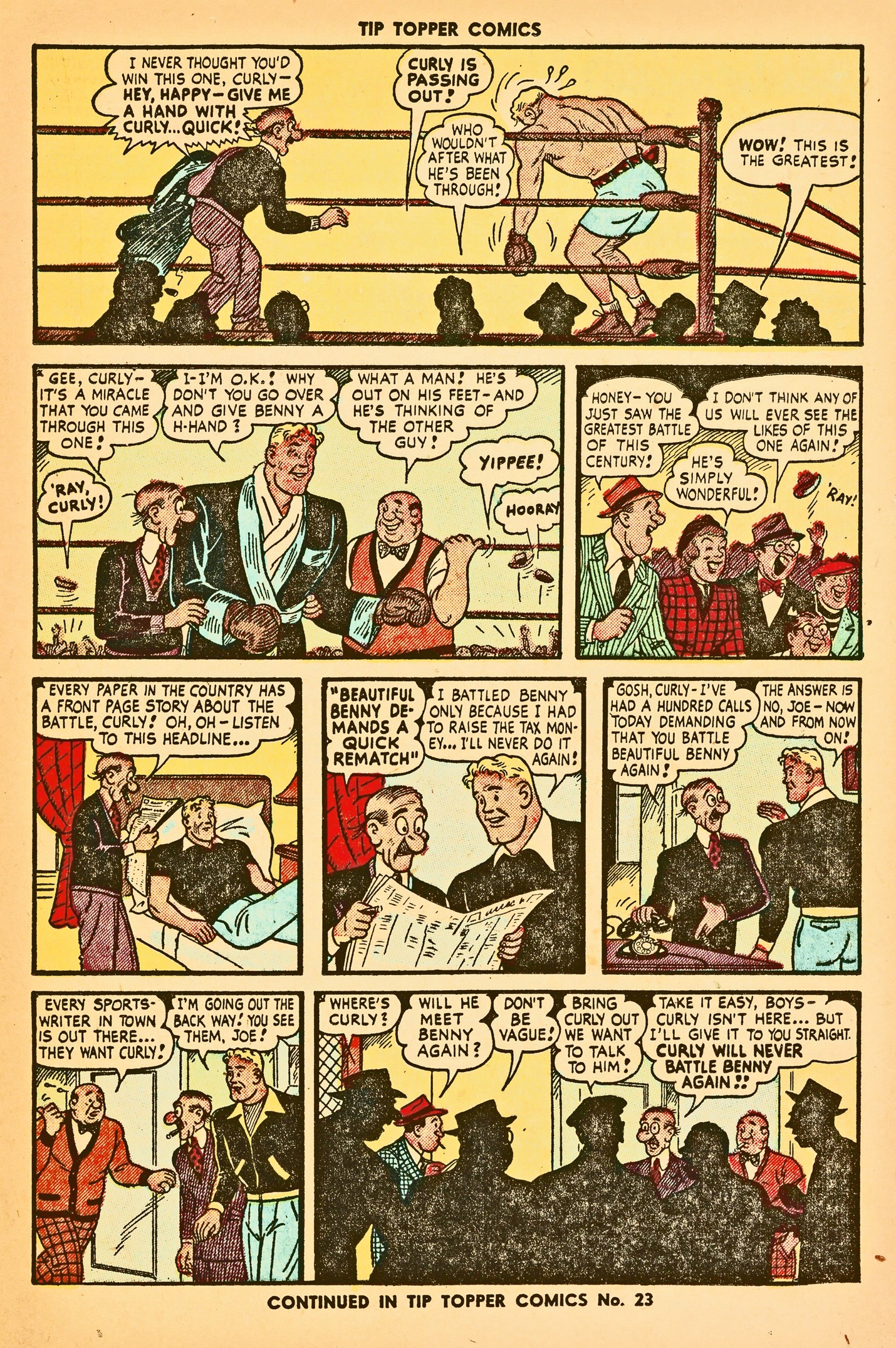 Read online Tip Topper Comics comic -  Issue #22 - 17