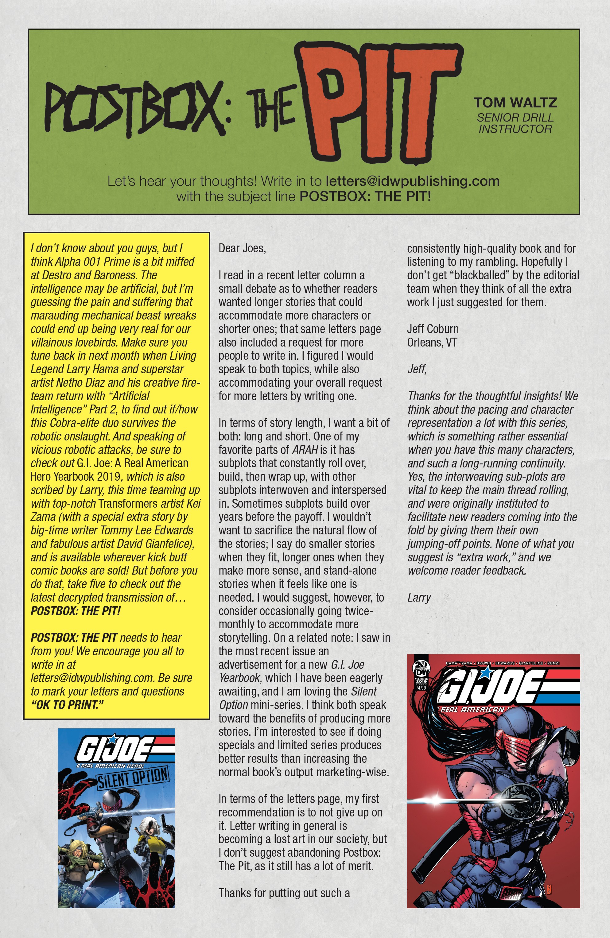 Read online G.I. Joe: A Real American Hero comic -  Issue #261 - 23