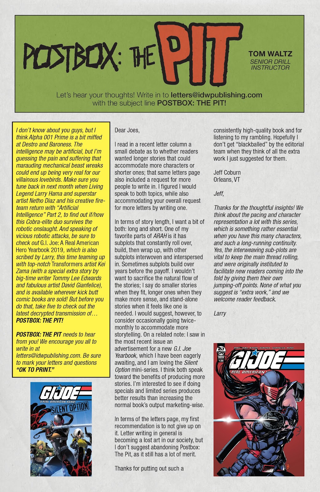 G.I. Joe: A Real American Hero issue 261 - Page 23