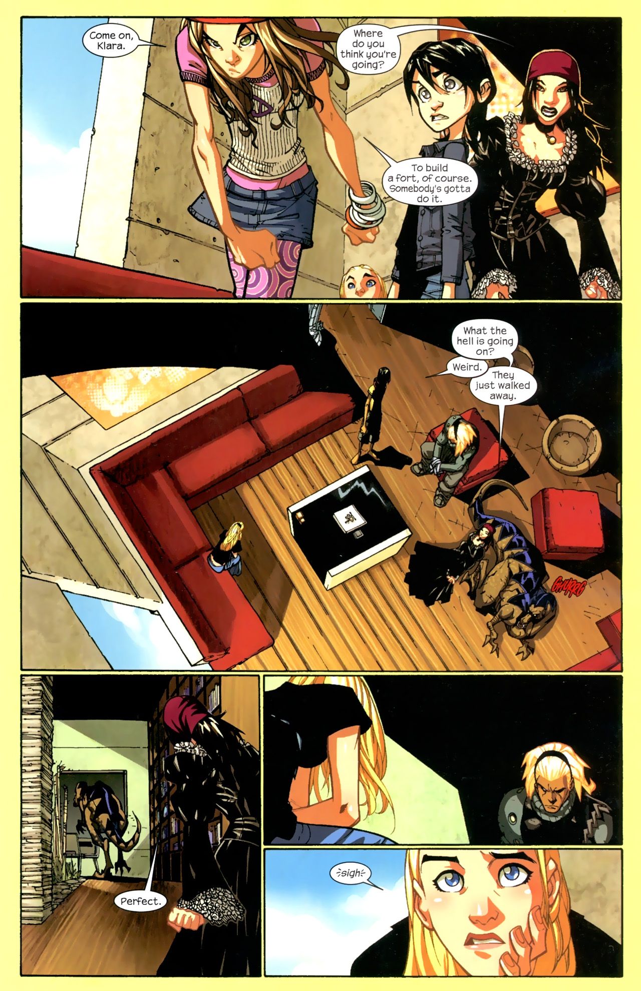 Read online Runaways (2008) comic -  Issue #3 - 12