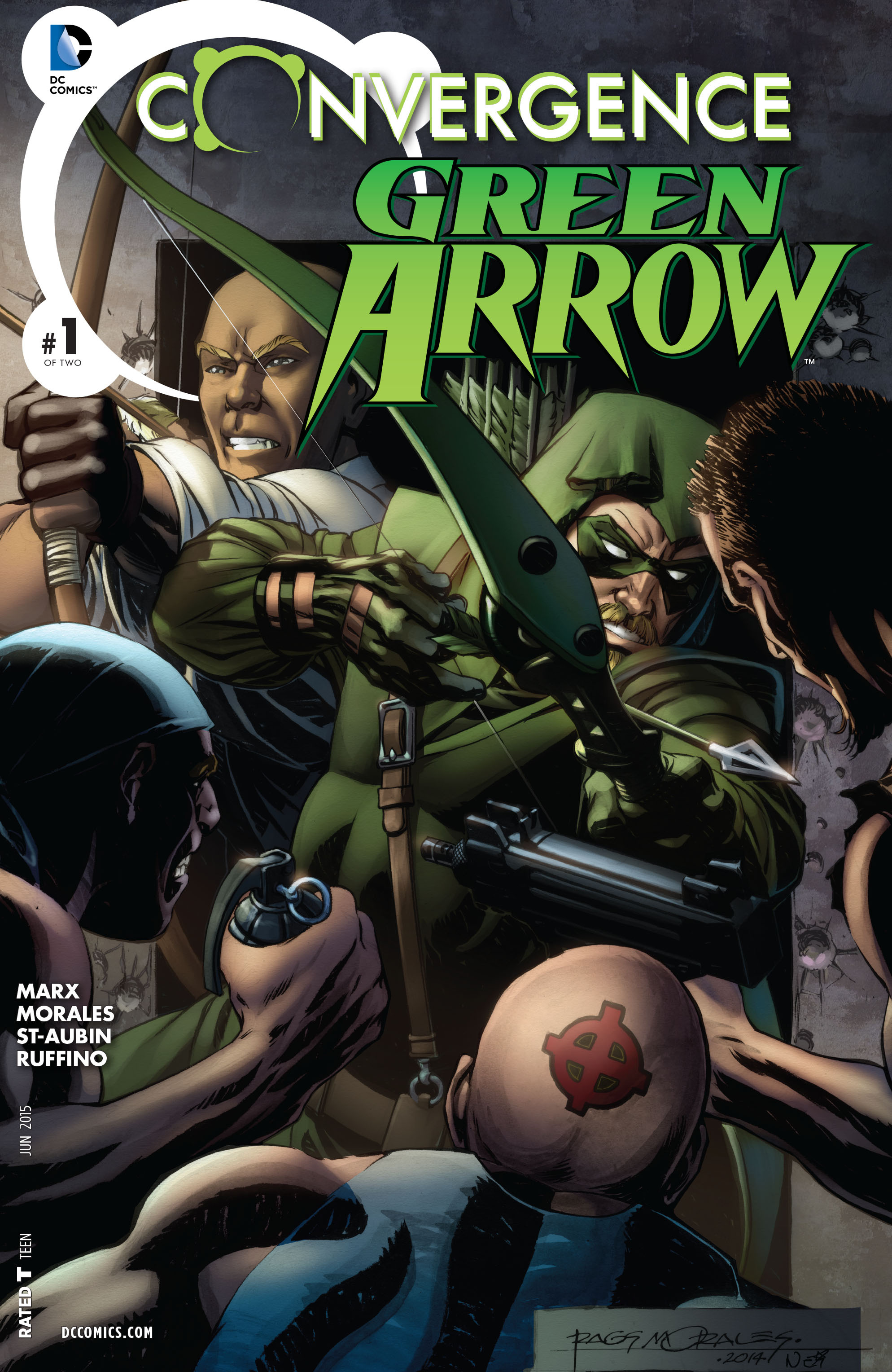 Read online Convergence Green Arrow comic -  Issue #1 - 1