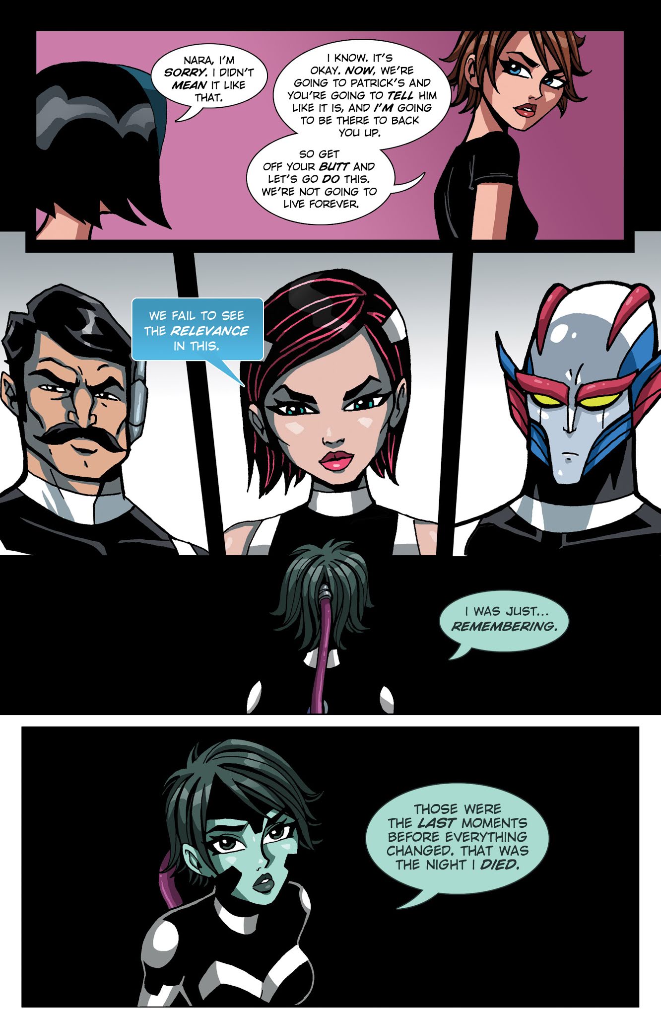 Read online [email protected]: The Blasphemy Throne comic -  Issue #1 - 15