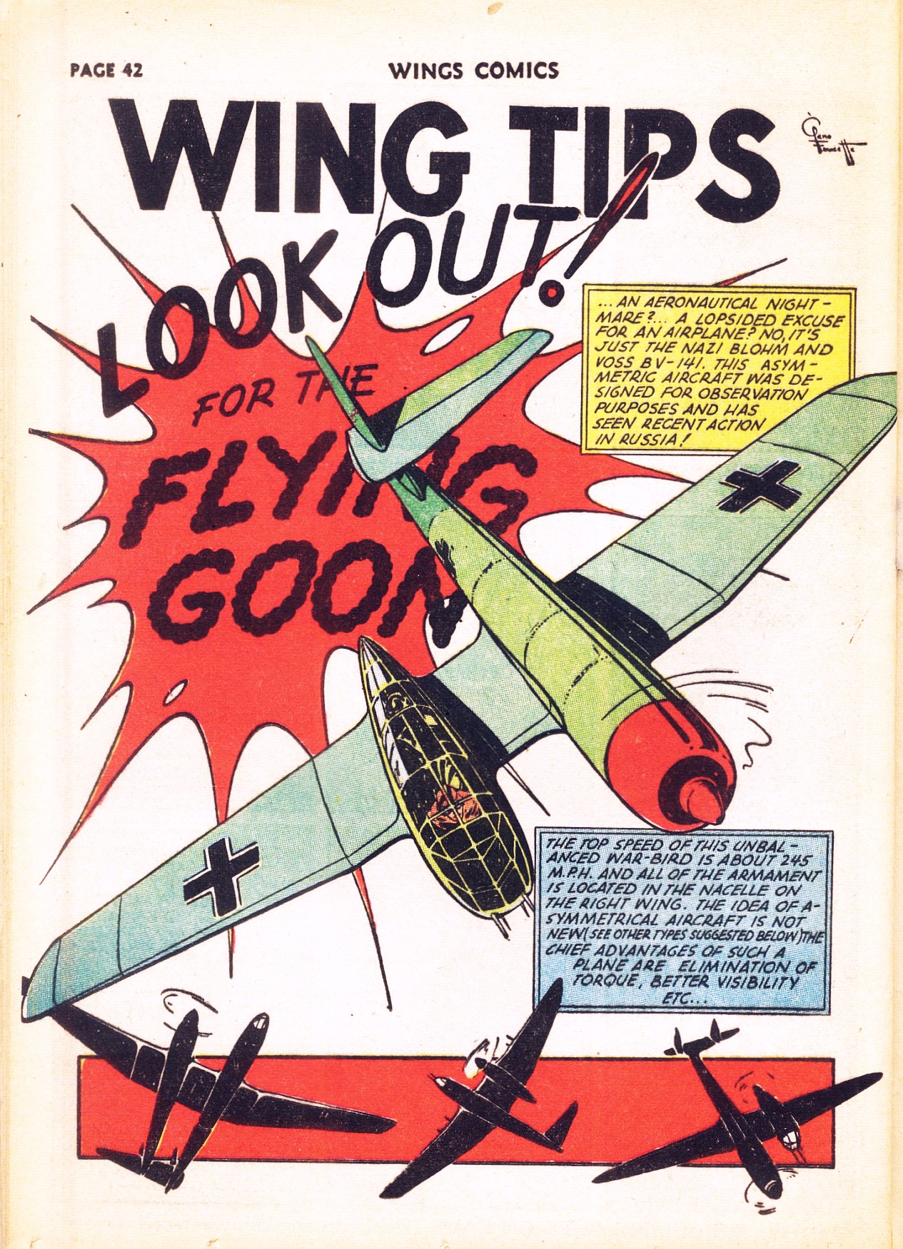 Read online Wings Comics comic -  Issue #31 - 43