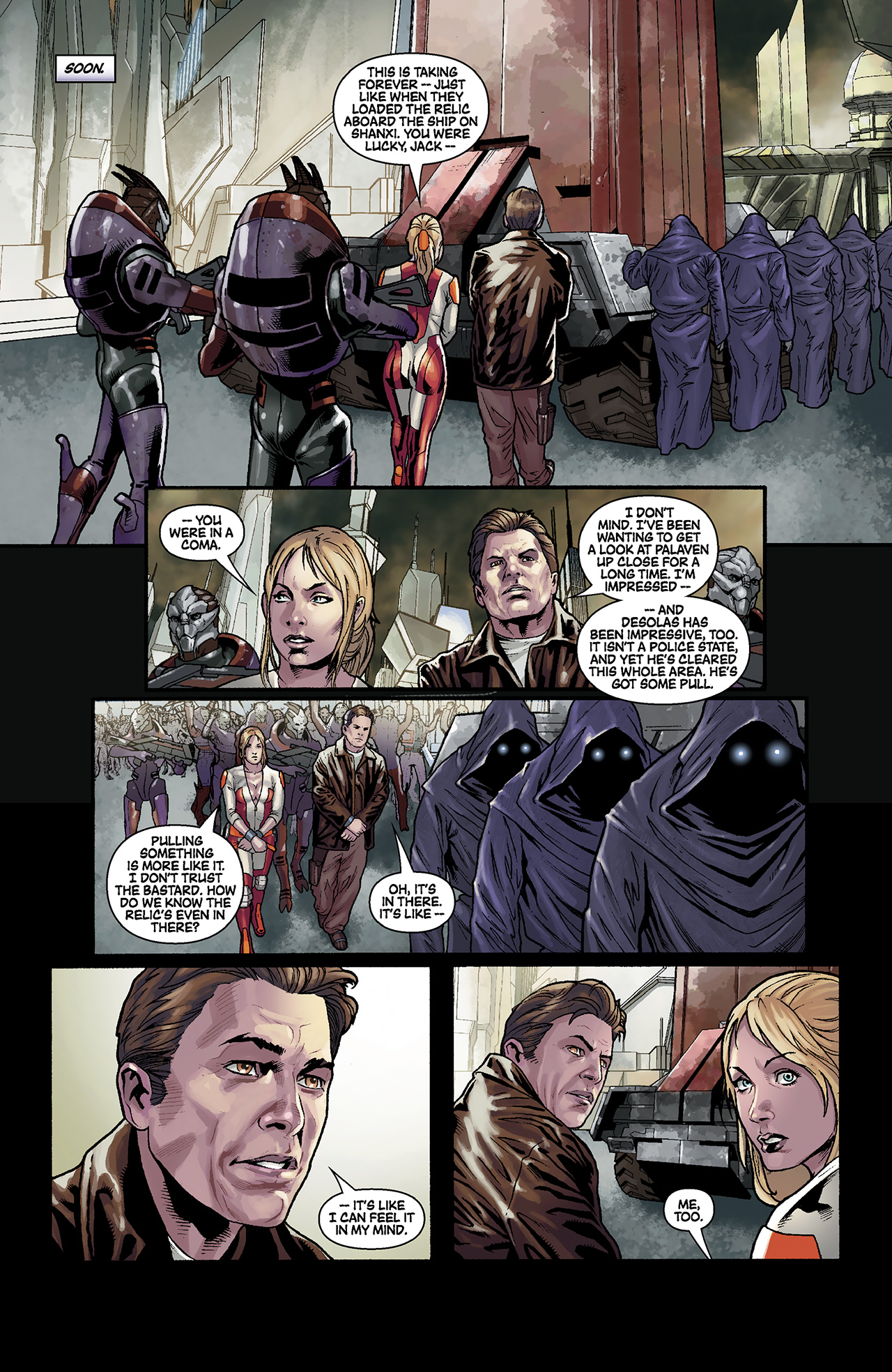 Read online Mass Effect: Evolution comic -  Issue #3 - 17