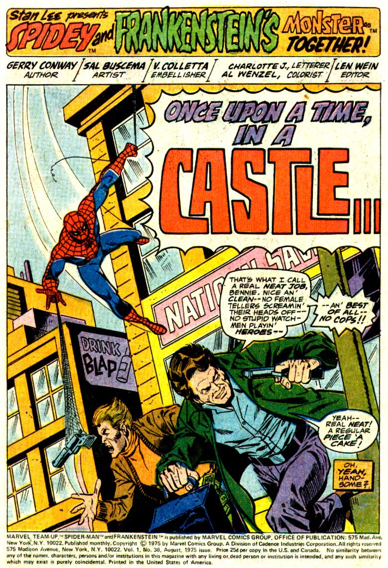 Read online Marvel Team-Up (1972) comic -  Issue #36 - 2