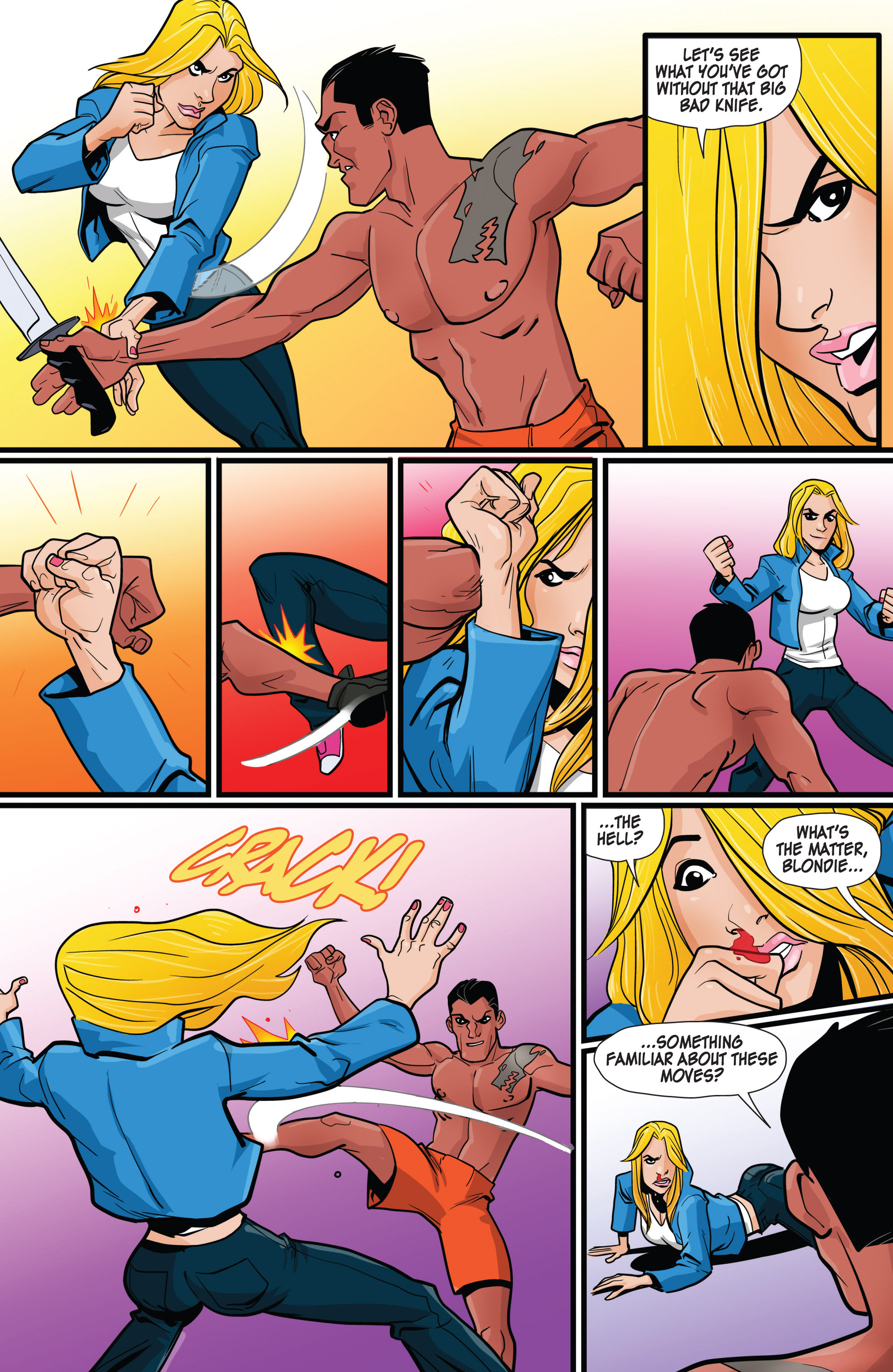 Read online Freelancers comic -  Issue #1 - 22