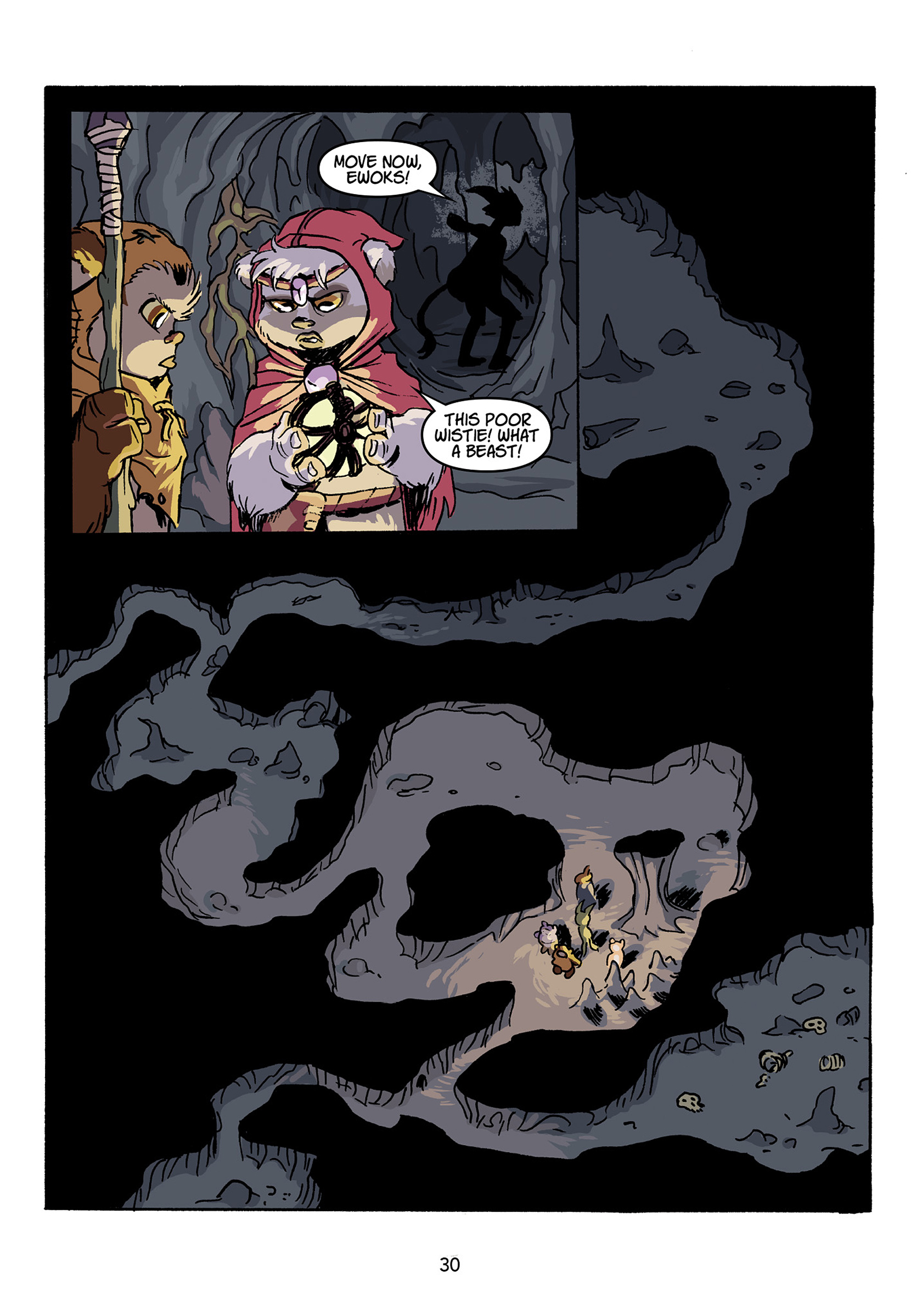 Read online Star Wars: Ewoks - Shadows of Endor comic -  Issue # TPB - 31