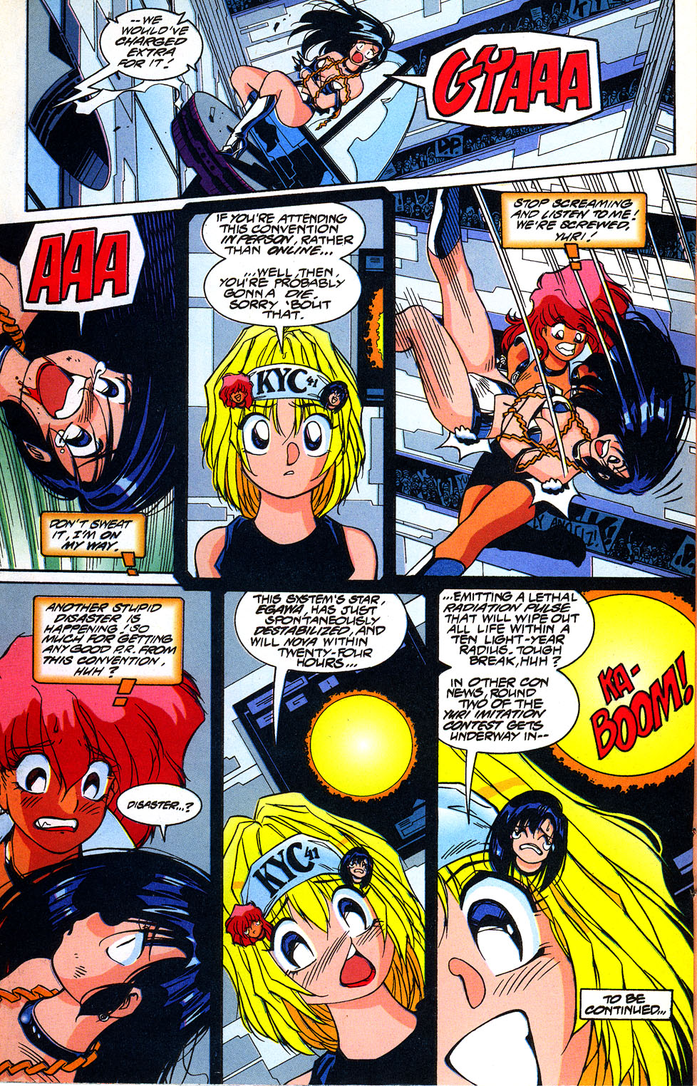 Read online Dirty Pair: Fatal But Not Serious comic -  Issue #3 - 22