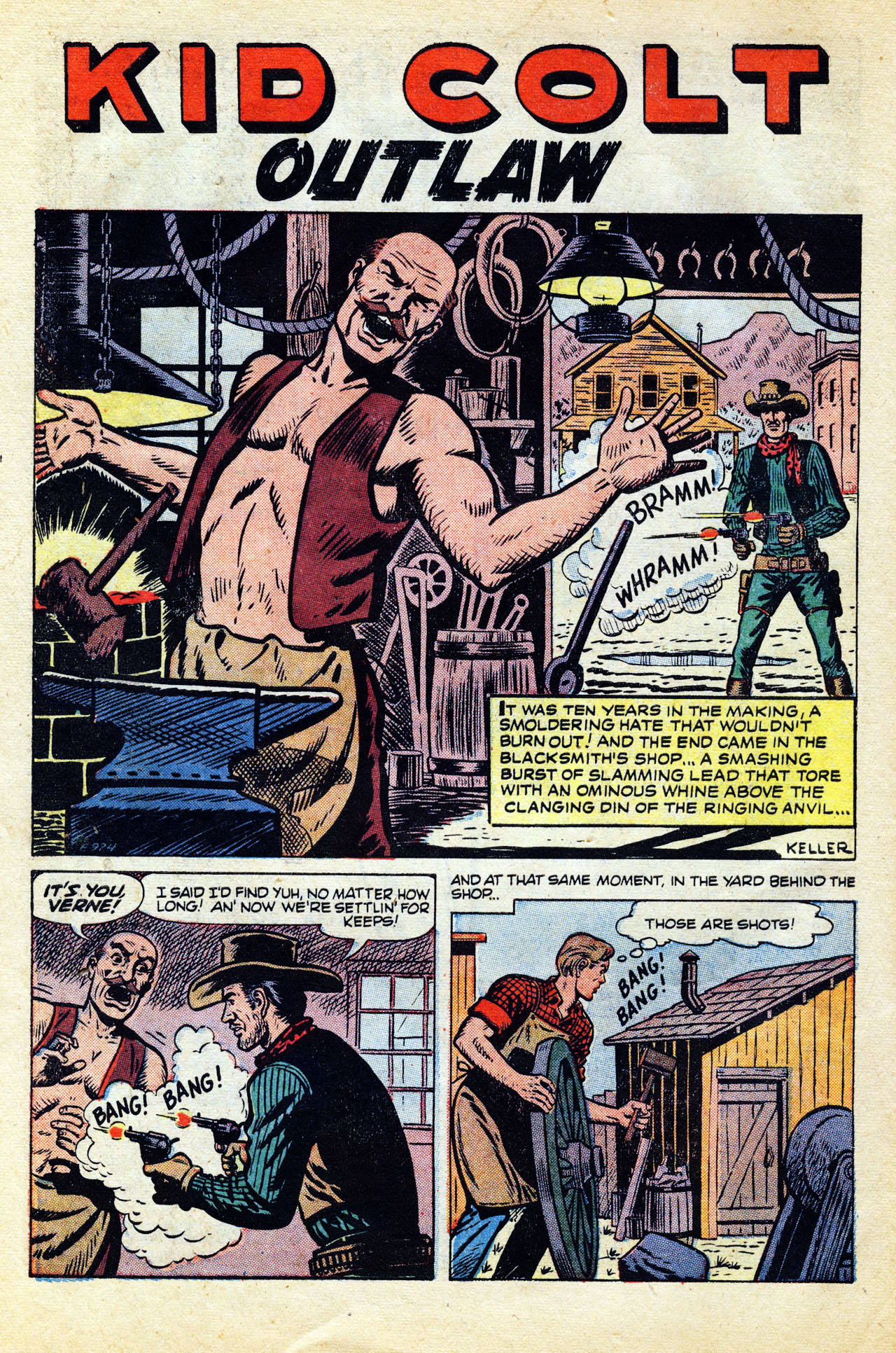 Read online Kid Colt Outlaw comic -  Issue #41 - 10