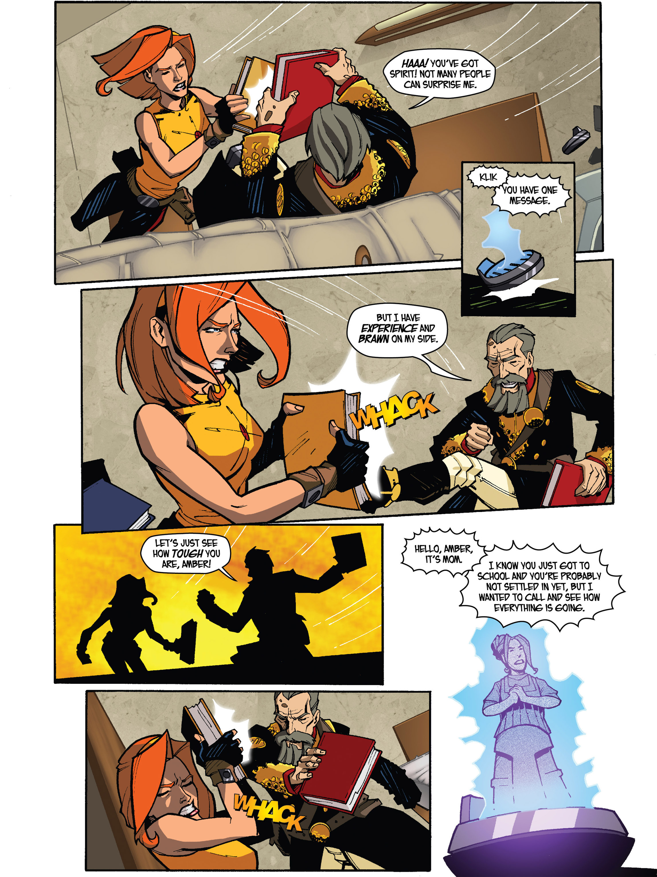Read online Amber Atoms comic -  Issue #5 - 12