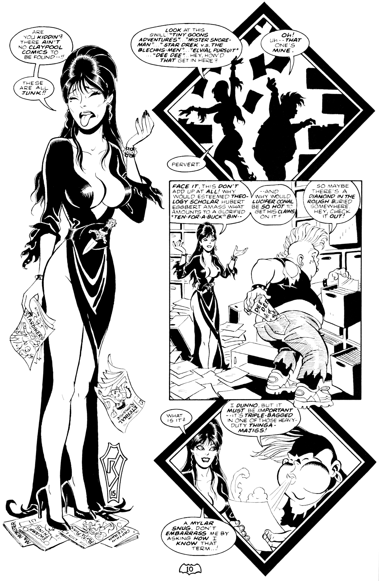 Read online Elvira, Mistress of the Dark comic -  Issue #84 - 12