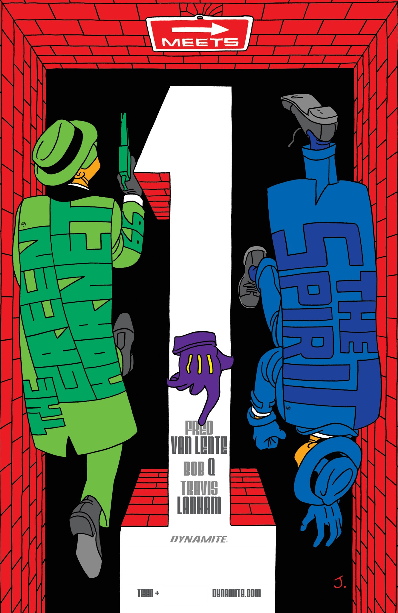 Read online The Green Hornet '66 Meets the Spirit comic -  Issue #1 - 3