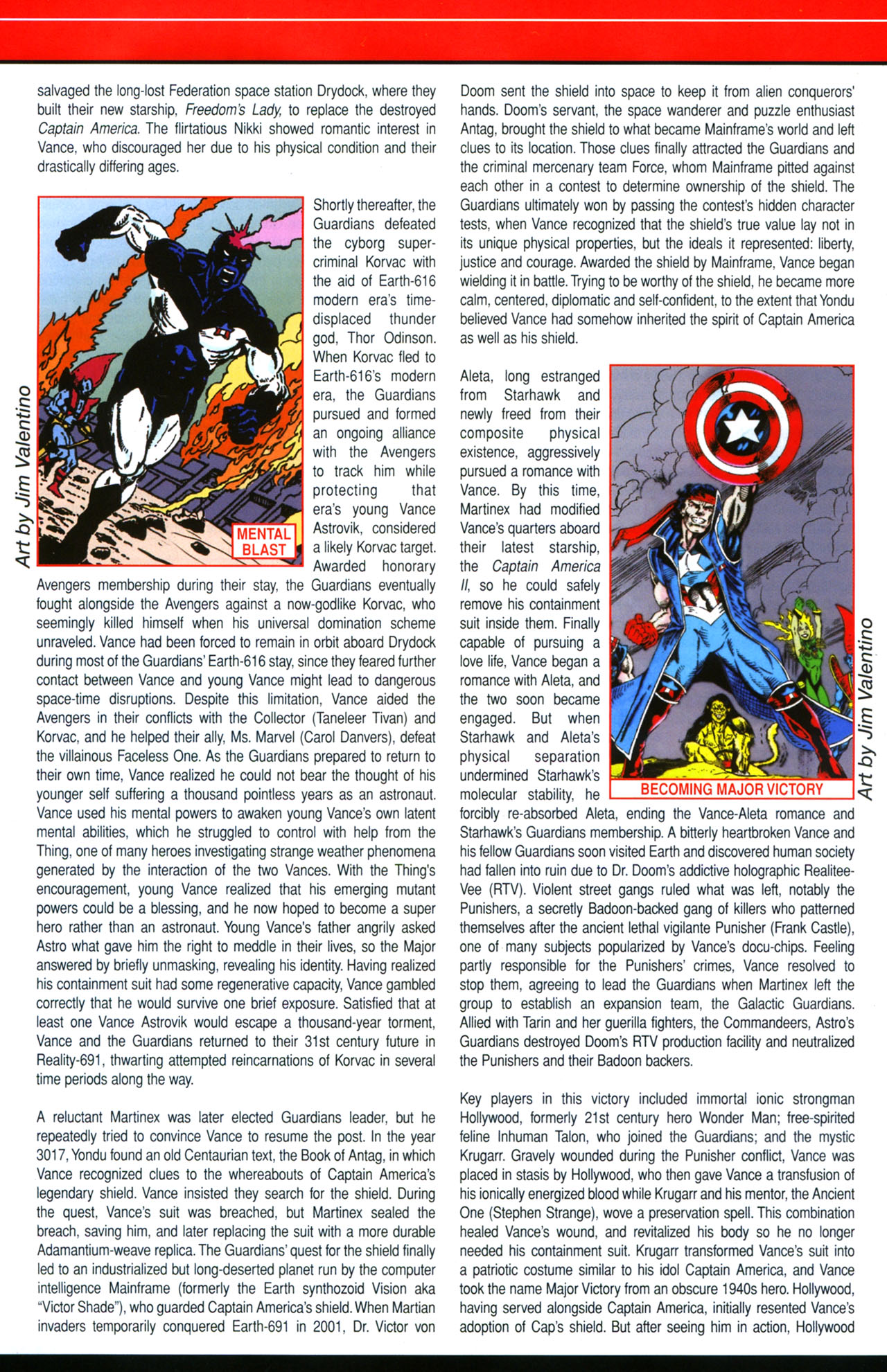 Read online Official Handbook of the Marvel Universe A To Z Update comic -  Issue #5 - 30