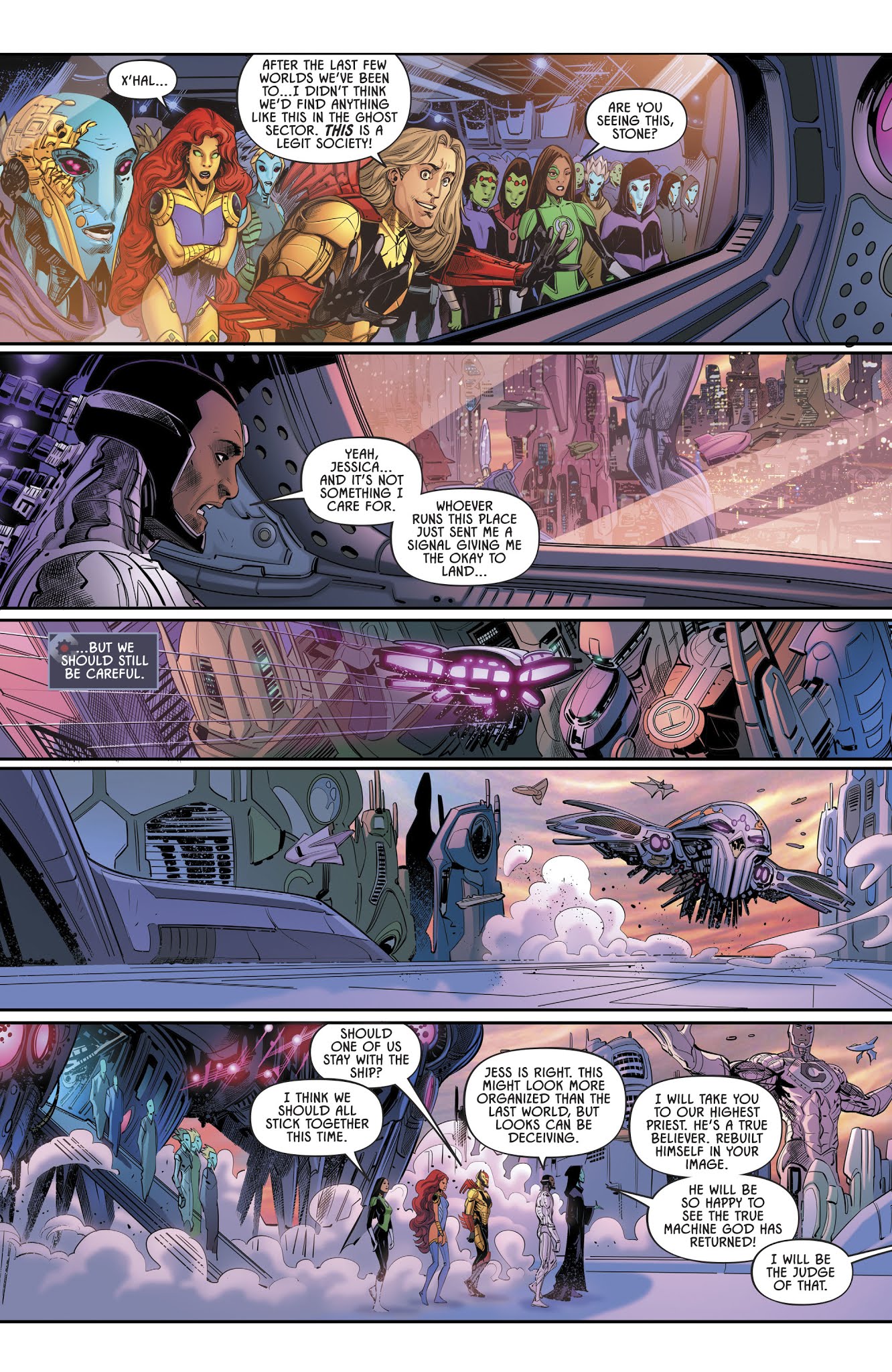 Read online Justice League Odyssey comic -  Issue #4 - 8