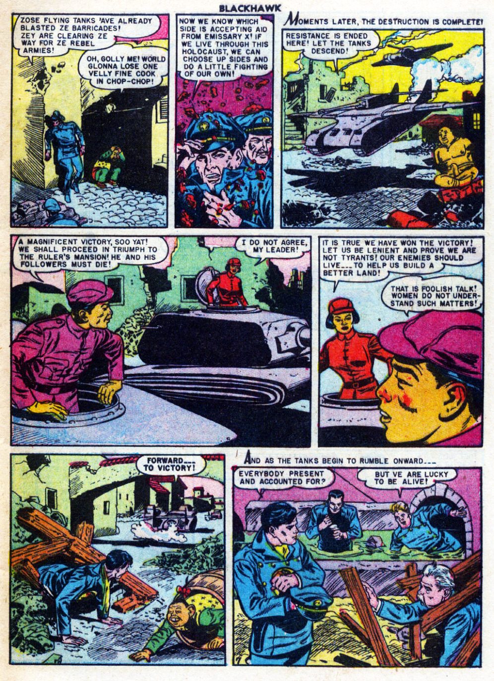 Read online Blackhawk (1957) comic -  Issue #41 - 9