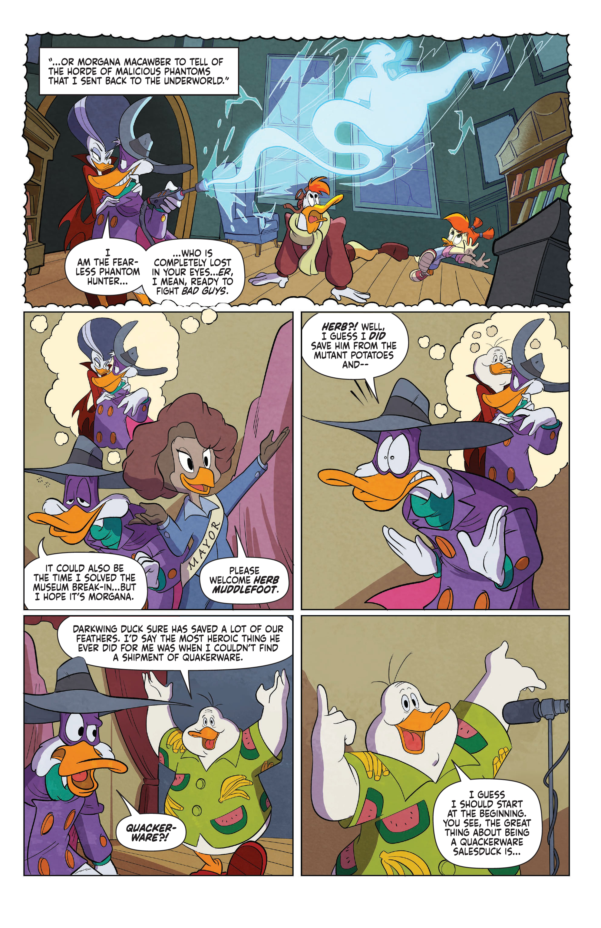 Read online Darkwing Duck (2023) comic -  Issue #1 - 10