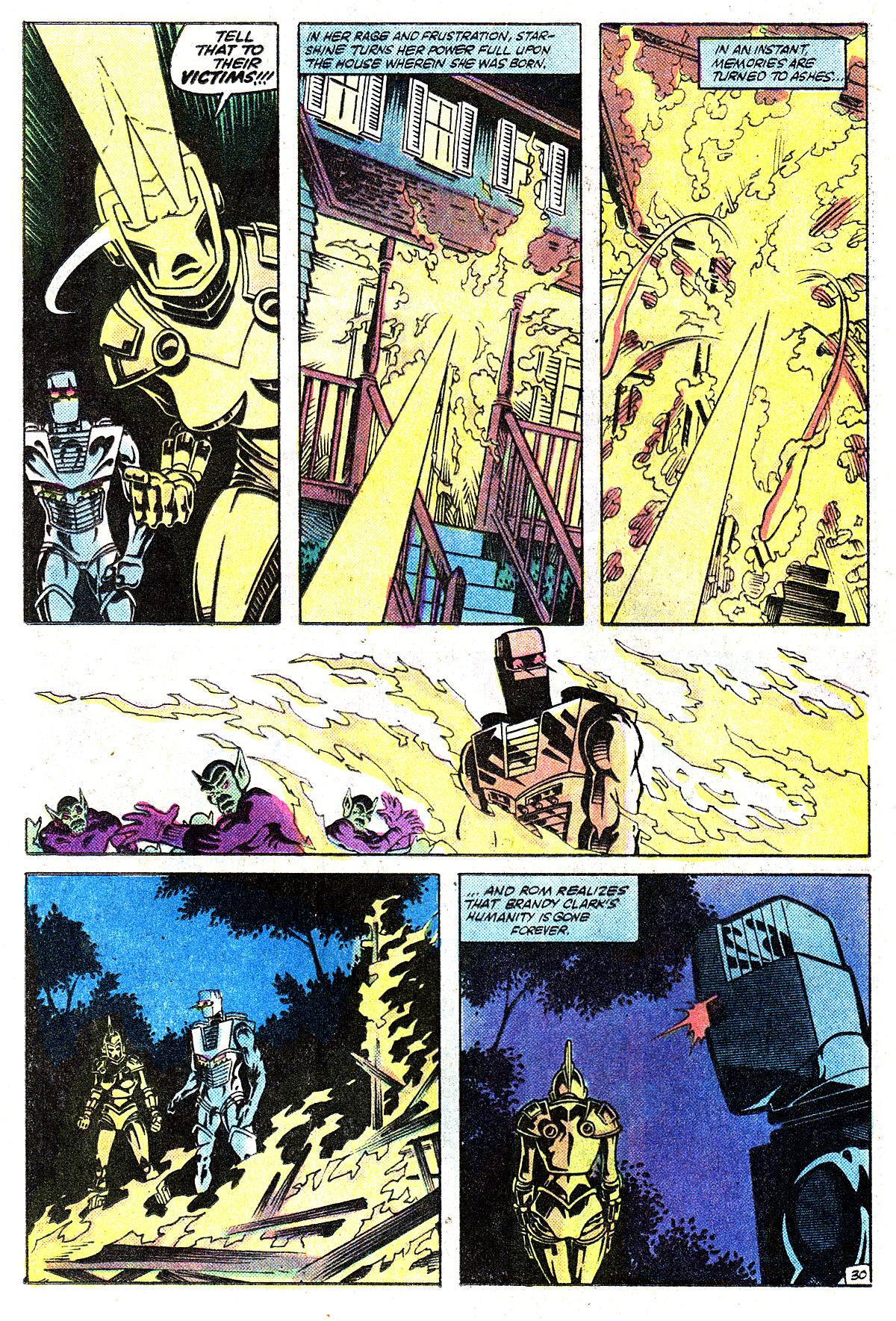 Read online ROM (1979) comic -  Issue #50 - 32