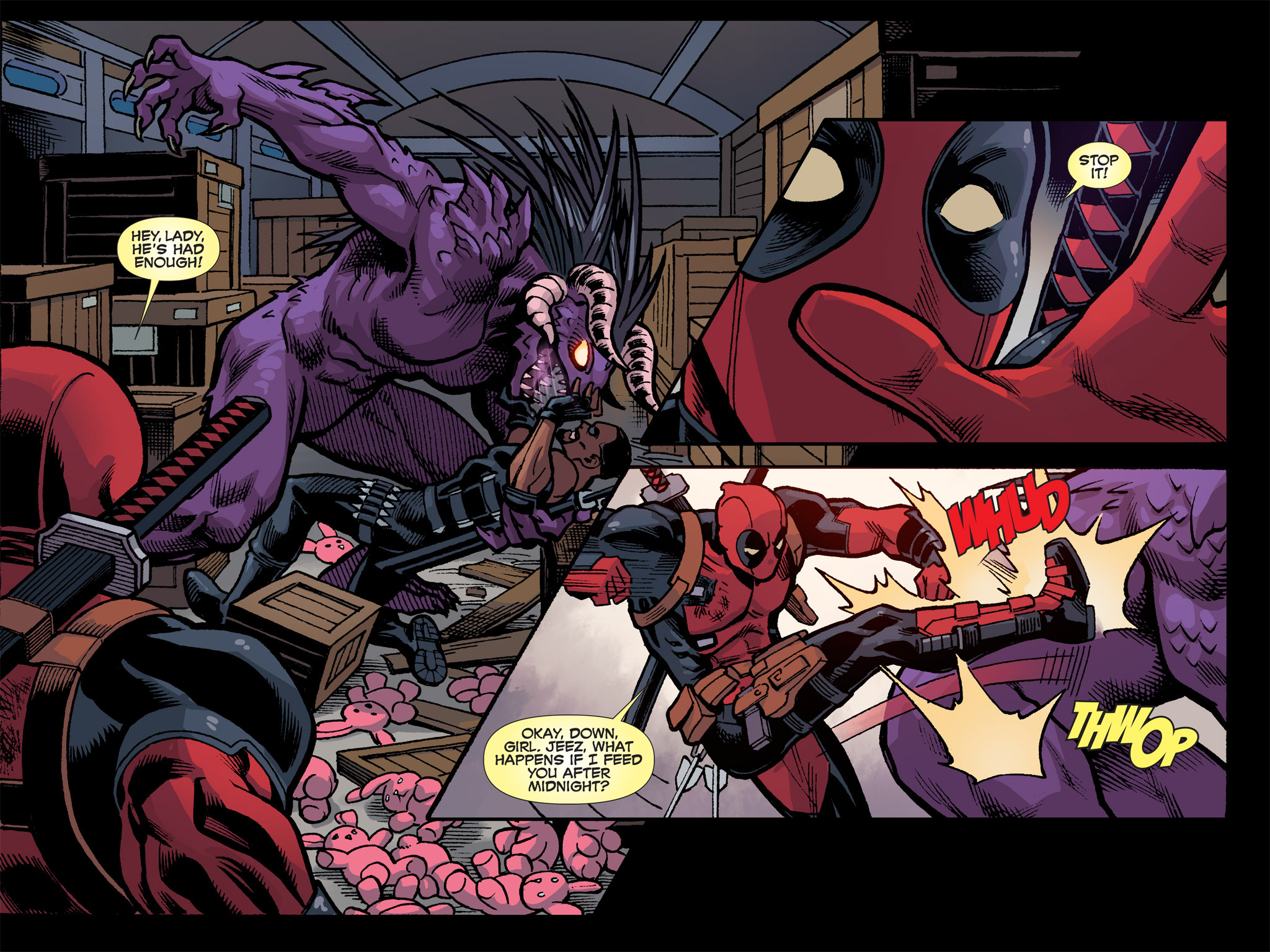 Read online Deadpool: Dracula's Gauntlet comic -  Issue # Part 4 - 7