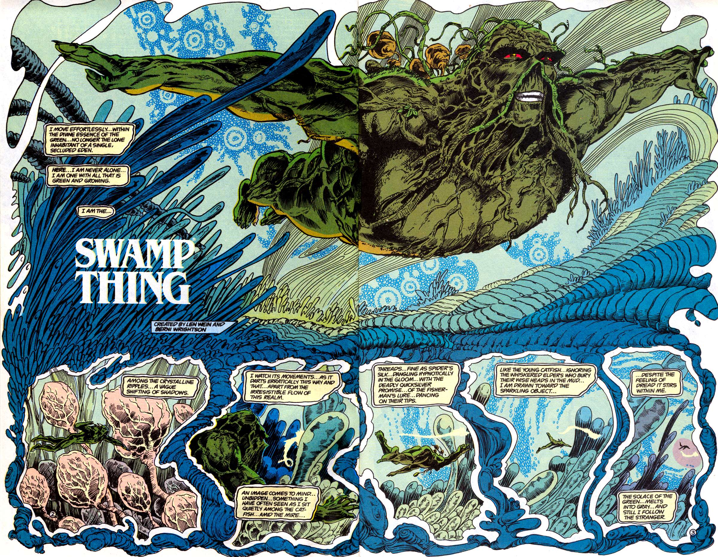 Read online Swamp Thing (1982) comic -  Issue # _Annual 4 - 4