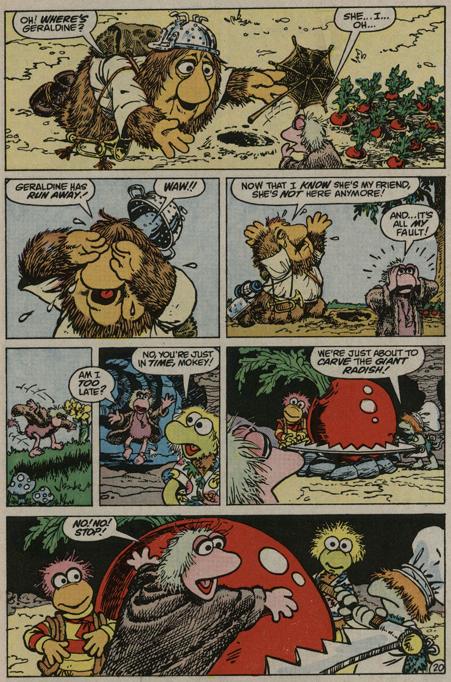 Read online Fraggle Rock comic -  Issue #7 - 31