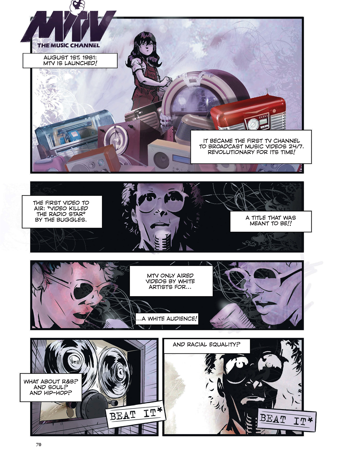 Read online Michael Jackson in Comics comic -  Issue # TPB (Part 1) - 70