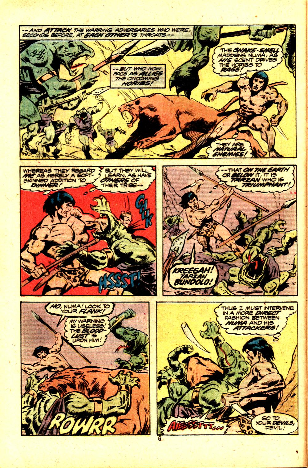 Read online Tarzan (1977) comic -  Issue #20 - 5