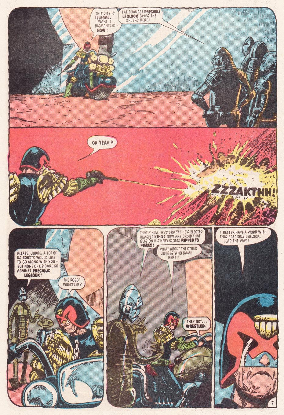 Read online Judge Dredd (1983) comic -  Issue #30 - 9