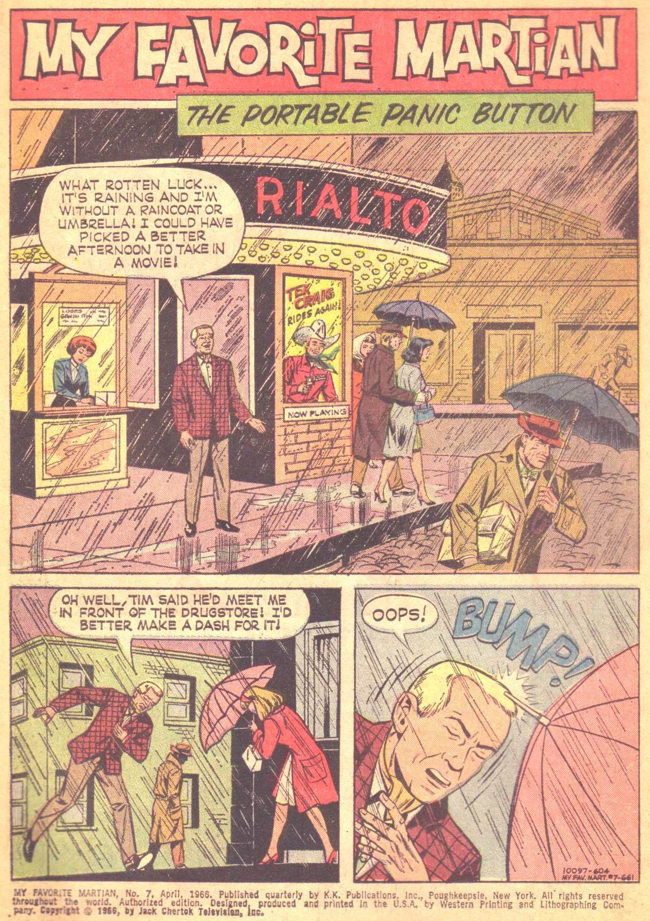 Read online My Favorite Martian comic -  Issue #7 - 3