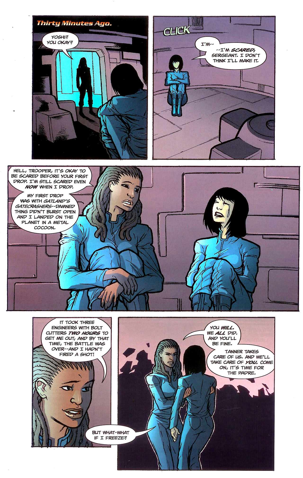 Read online Starship Troopers (2007) comic -  Issue #1 - 16