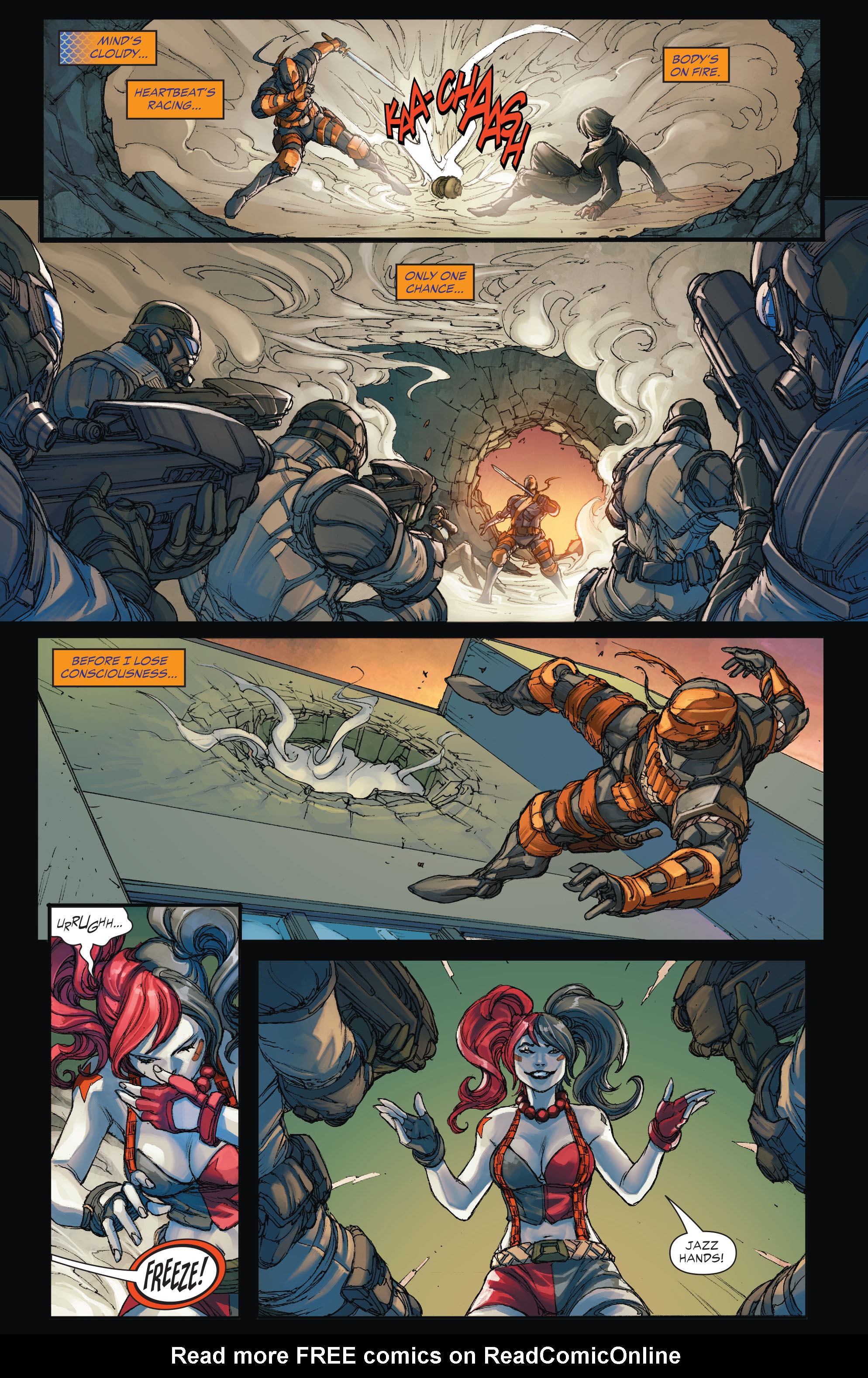 Read online Deathstroke (2014) comic -  Issue #13 - 19