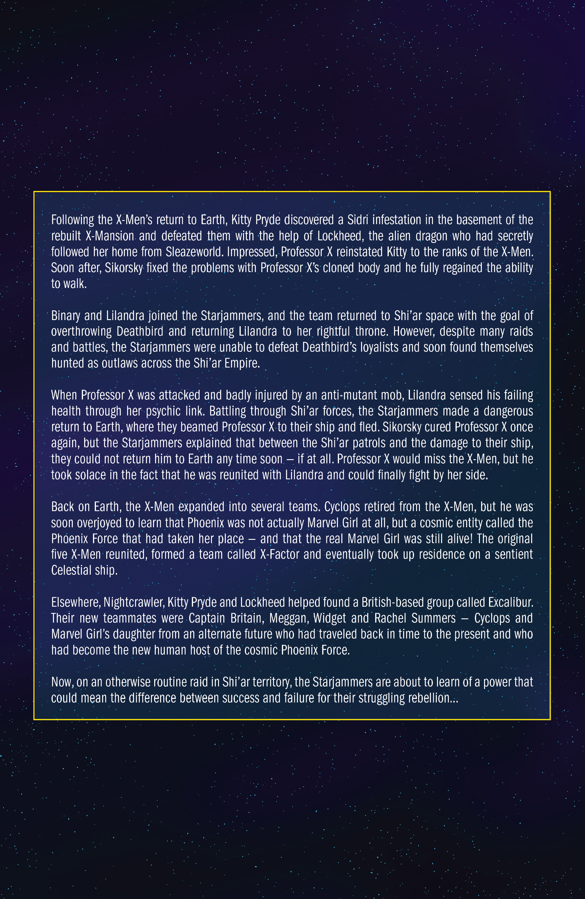 Read online X-Men: Starjammers by Dave Cockrum comic -  Issue # TPB (Part 4) - 36