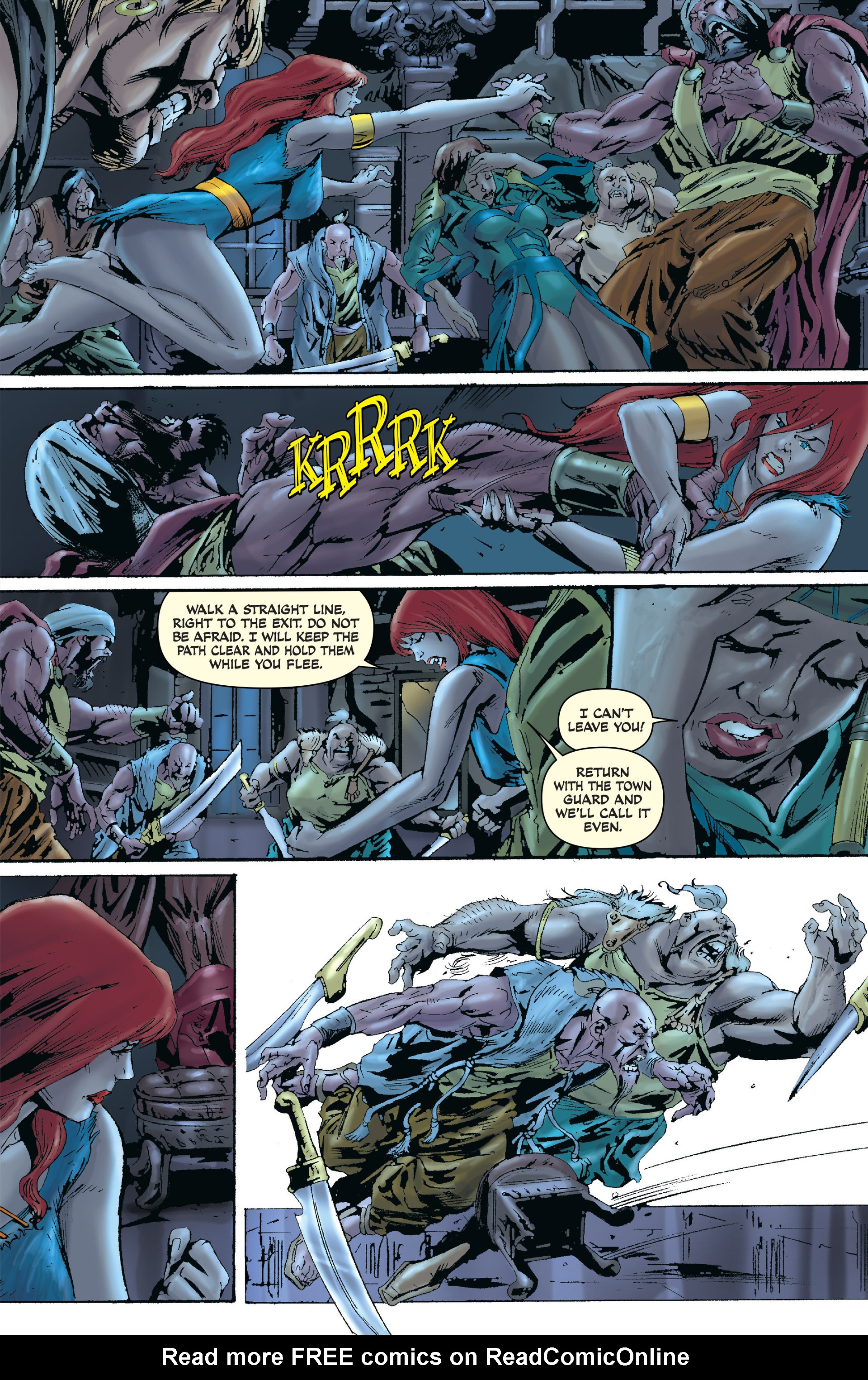 Read online Red Sonja: Unchained comic -  Issue #3 - 21