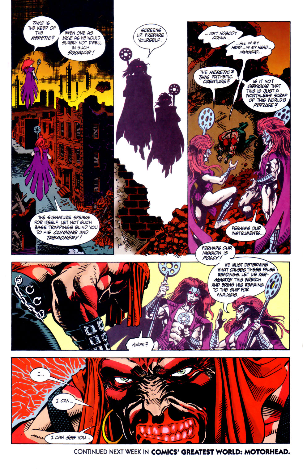 Comics' Greatest World: Steel Harbor Issue #3 #3 - English 17
