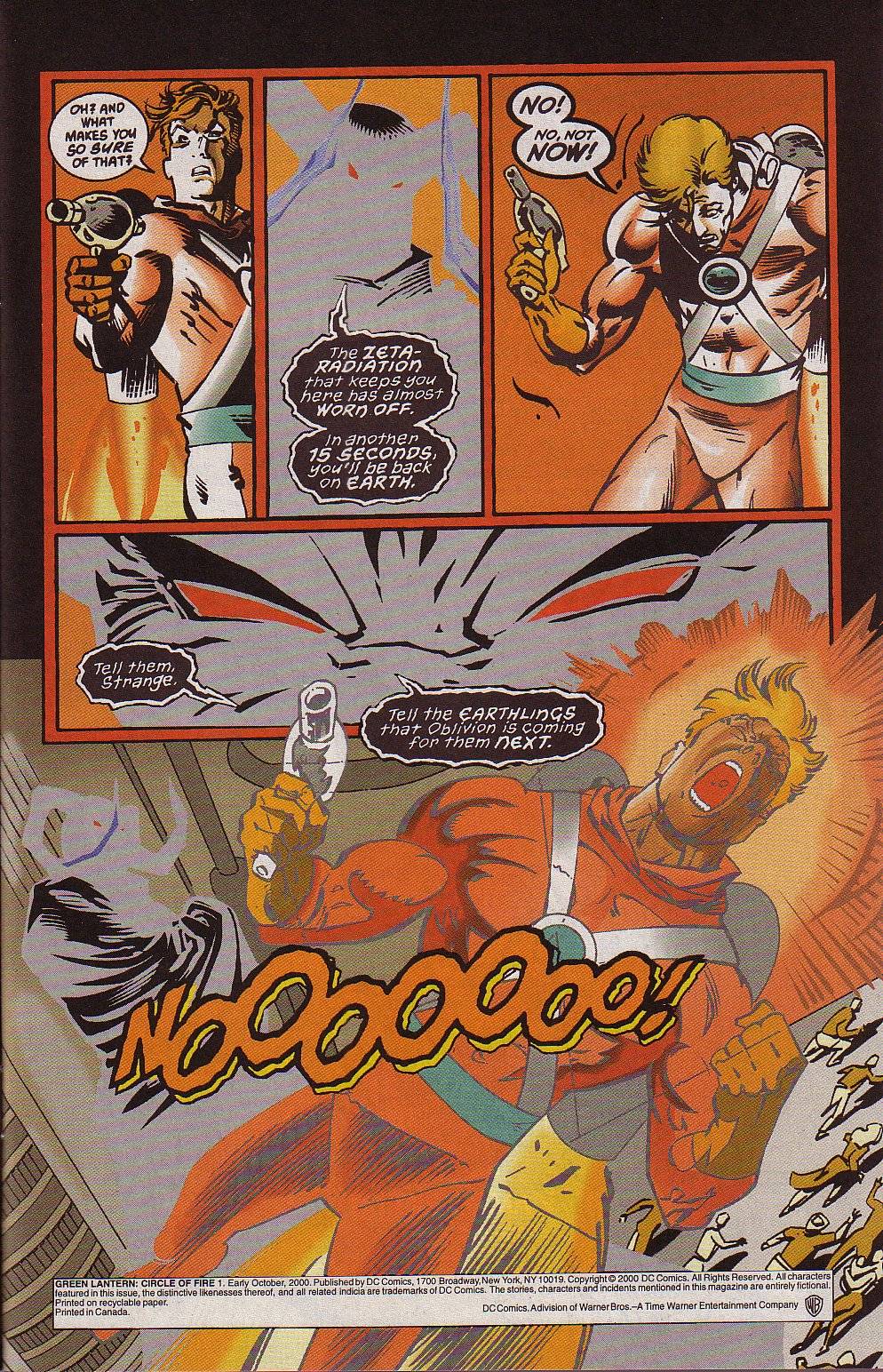 Read online Green Lantern: Circle of Fire comic -  Issue #1 - 4